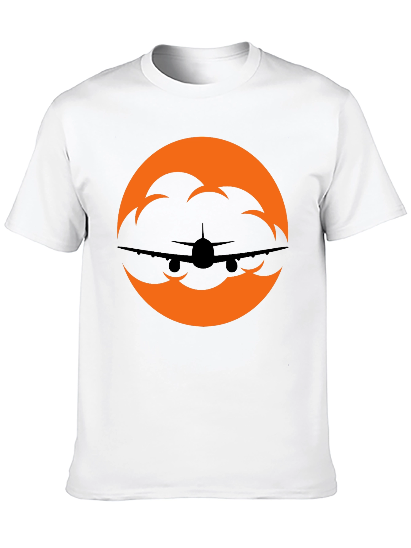 Airplane Silhouette Graphic Tee