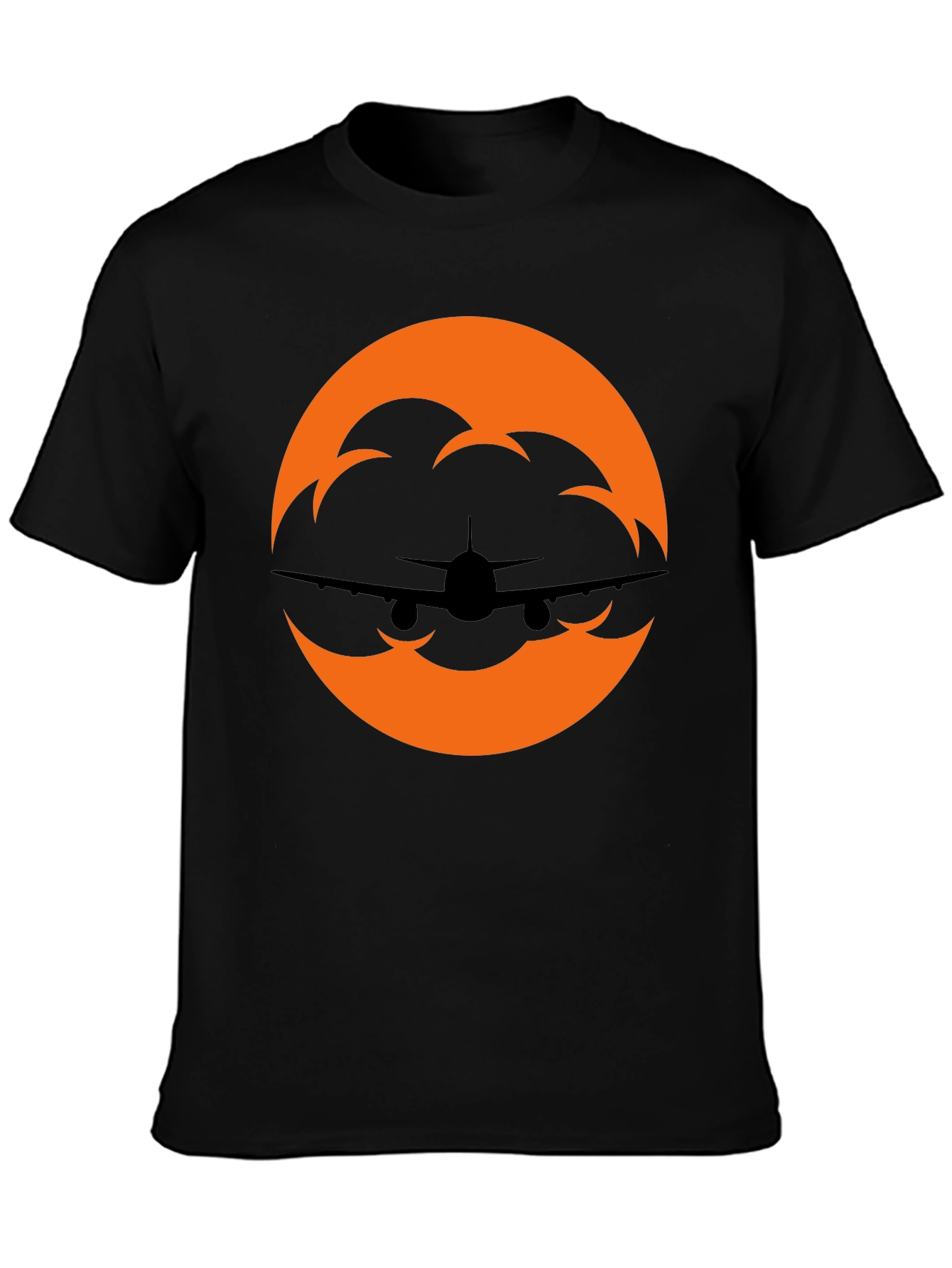 Airplane Silhouette Graphic Tee