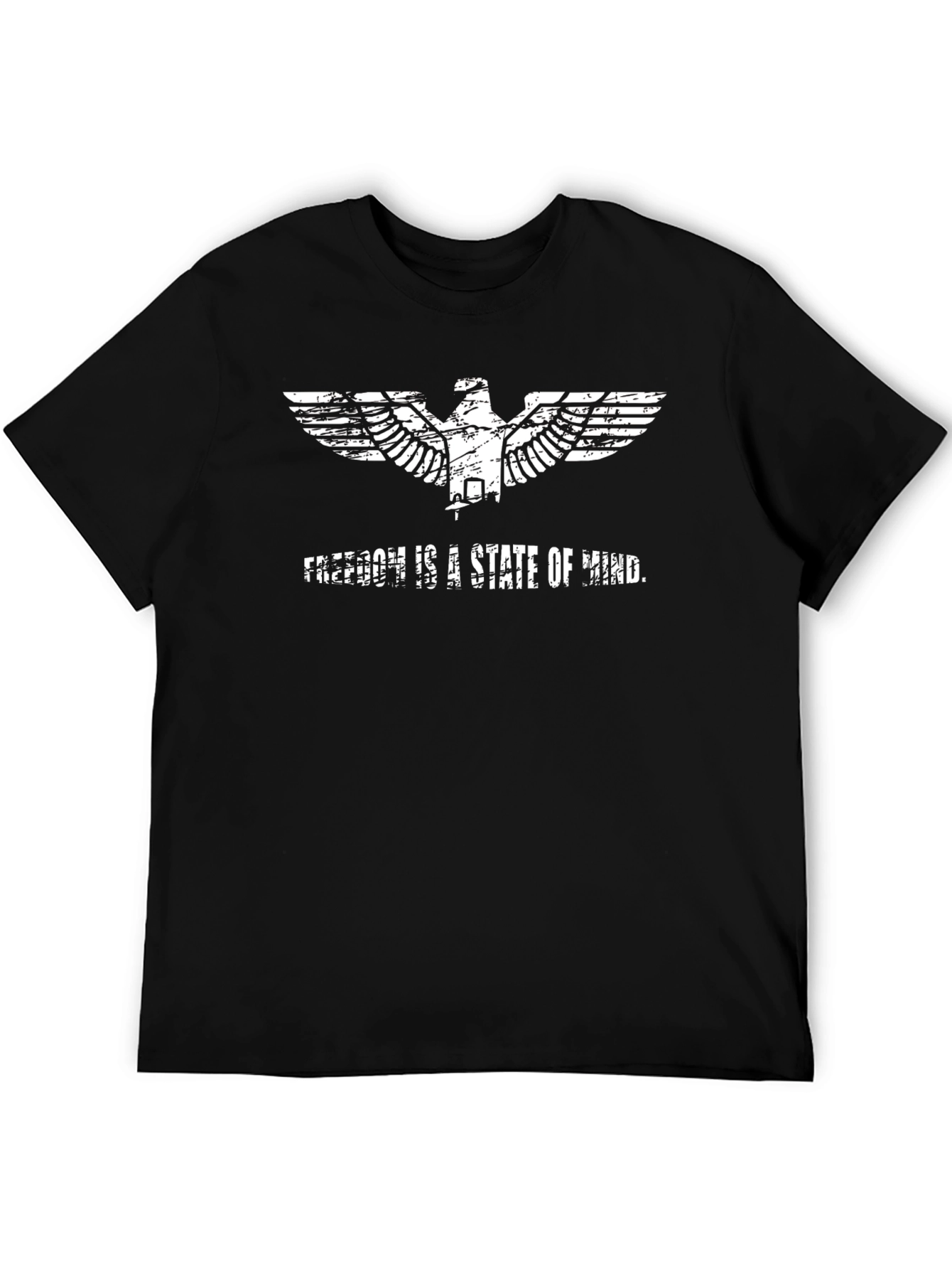 Freedom State of Mind Eagle Graphic T-Shirt