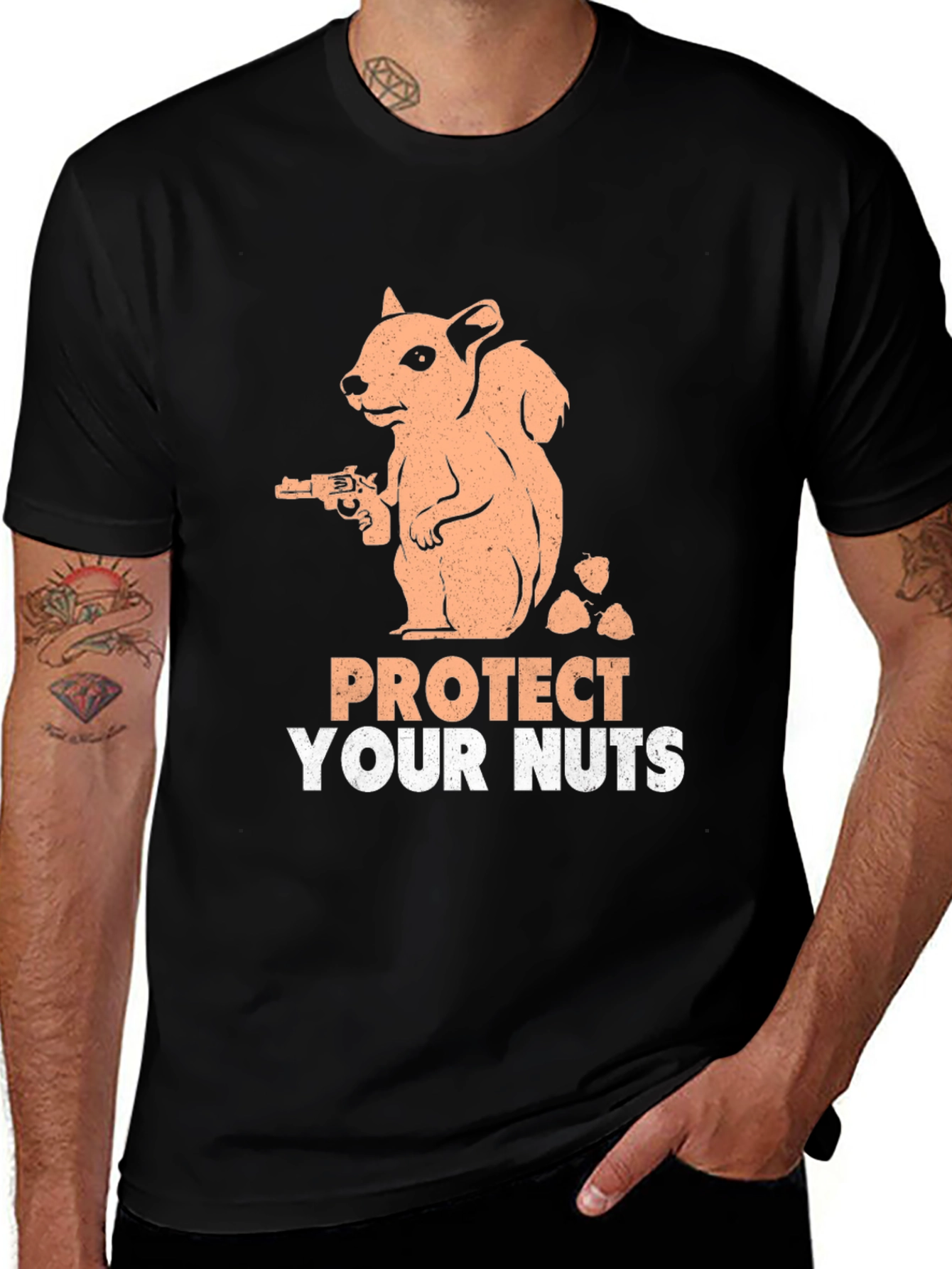 Protect Your Nuts Graphic Tee