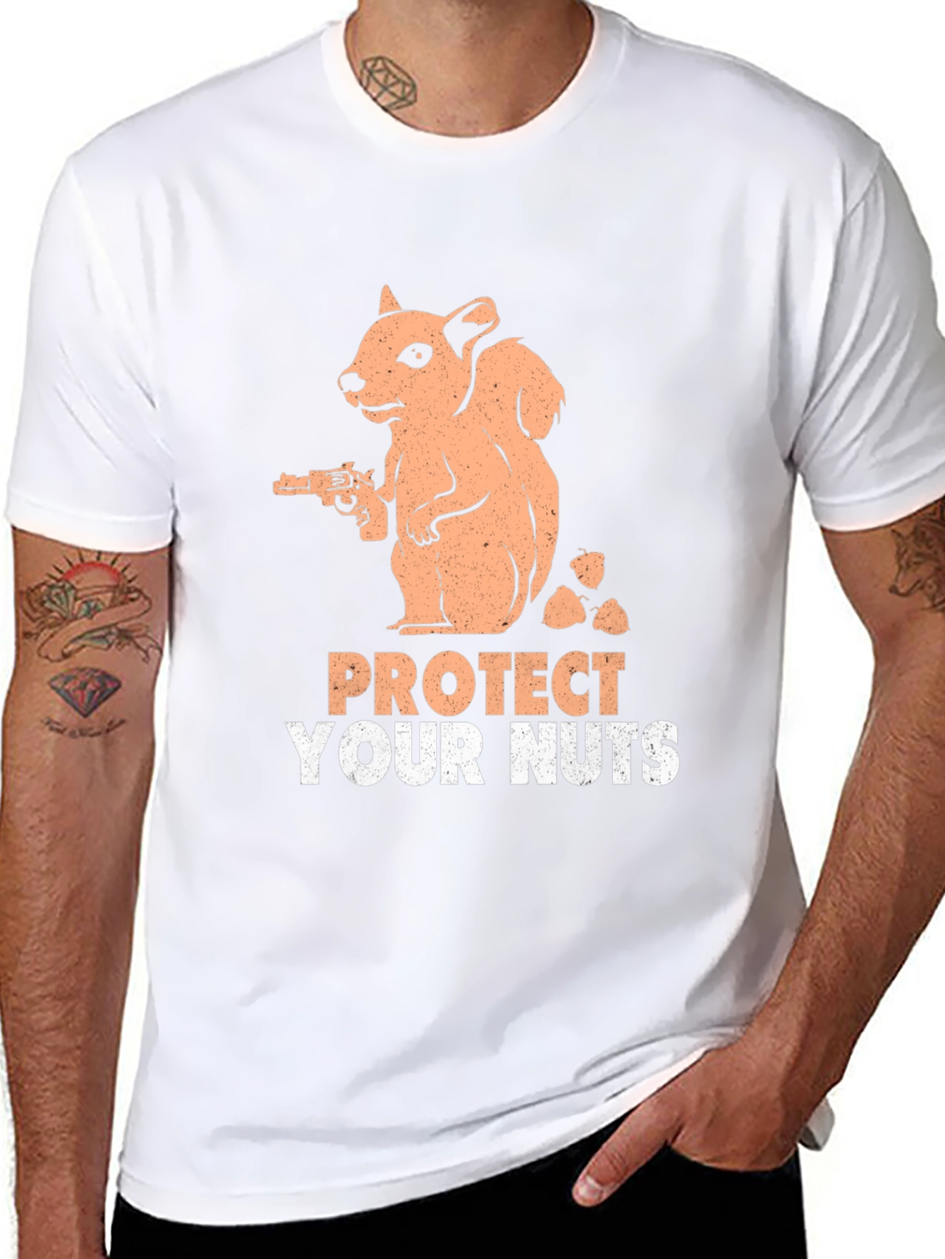 Protect Your Nuts Graphic Tee