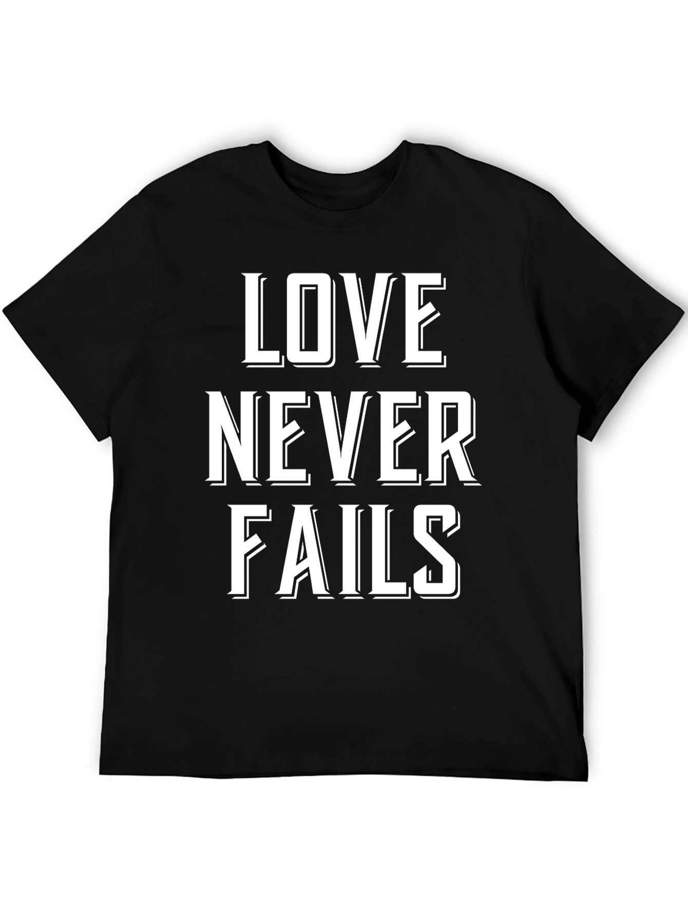 Love Never Fails Graphic T-Shirt
