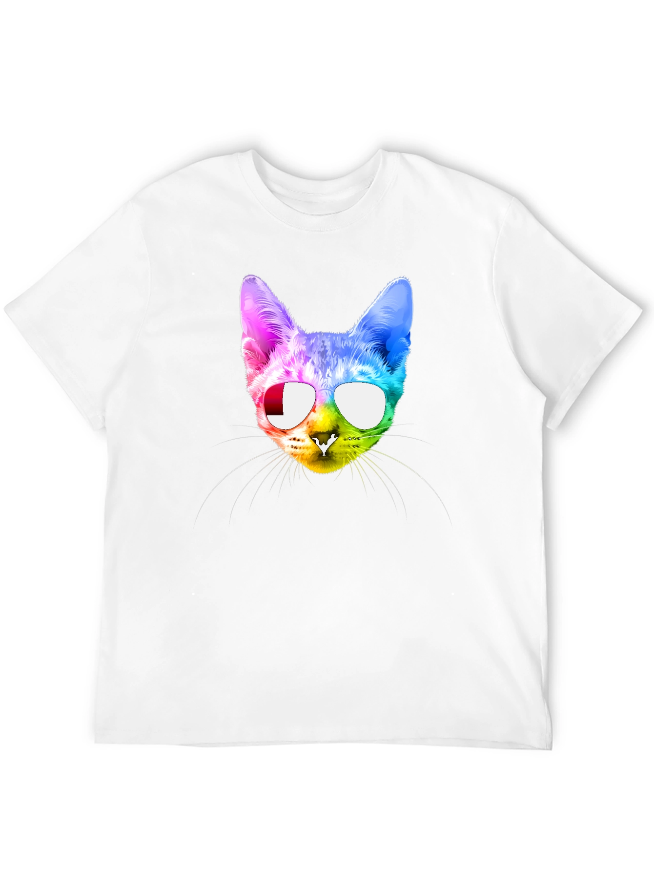 Cool Cat Rainbow T-Shirt
