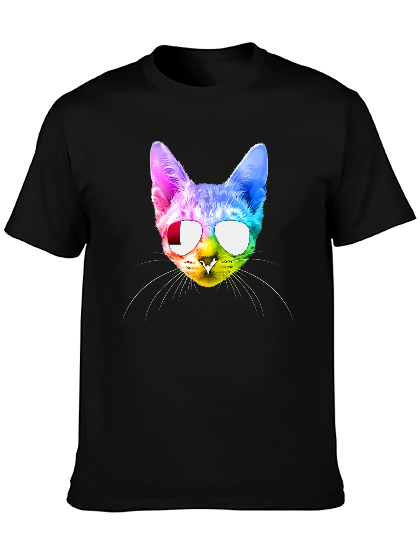 Cool Cat Rainbow T-Shirt