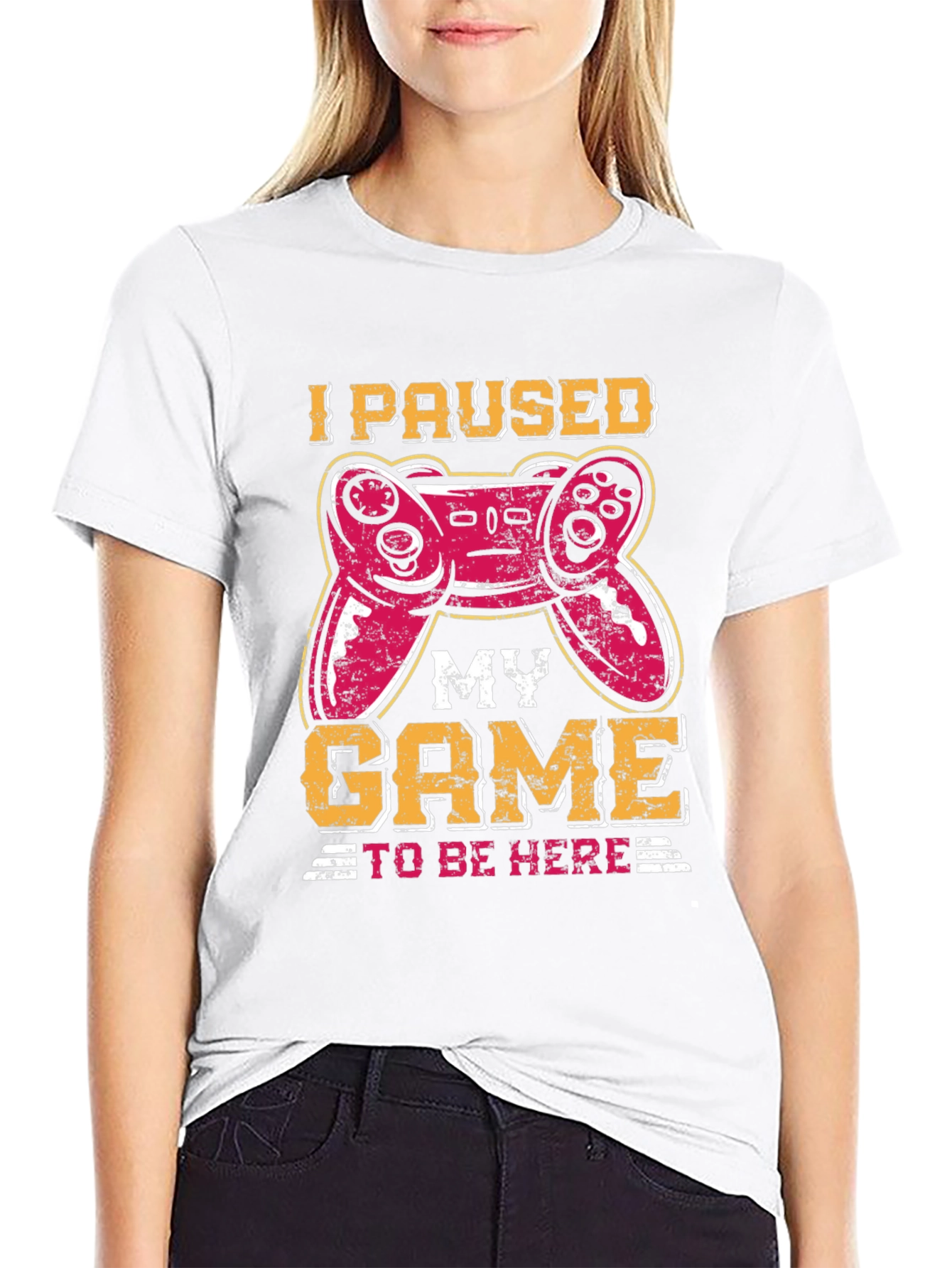 I Paused My Game To Be Here T-Shirt