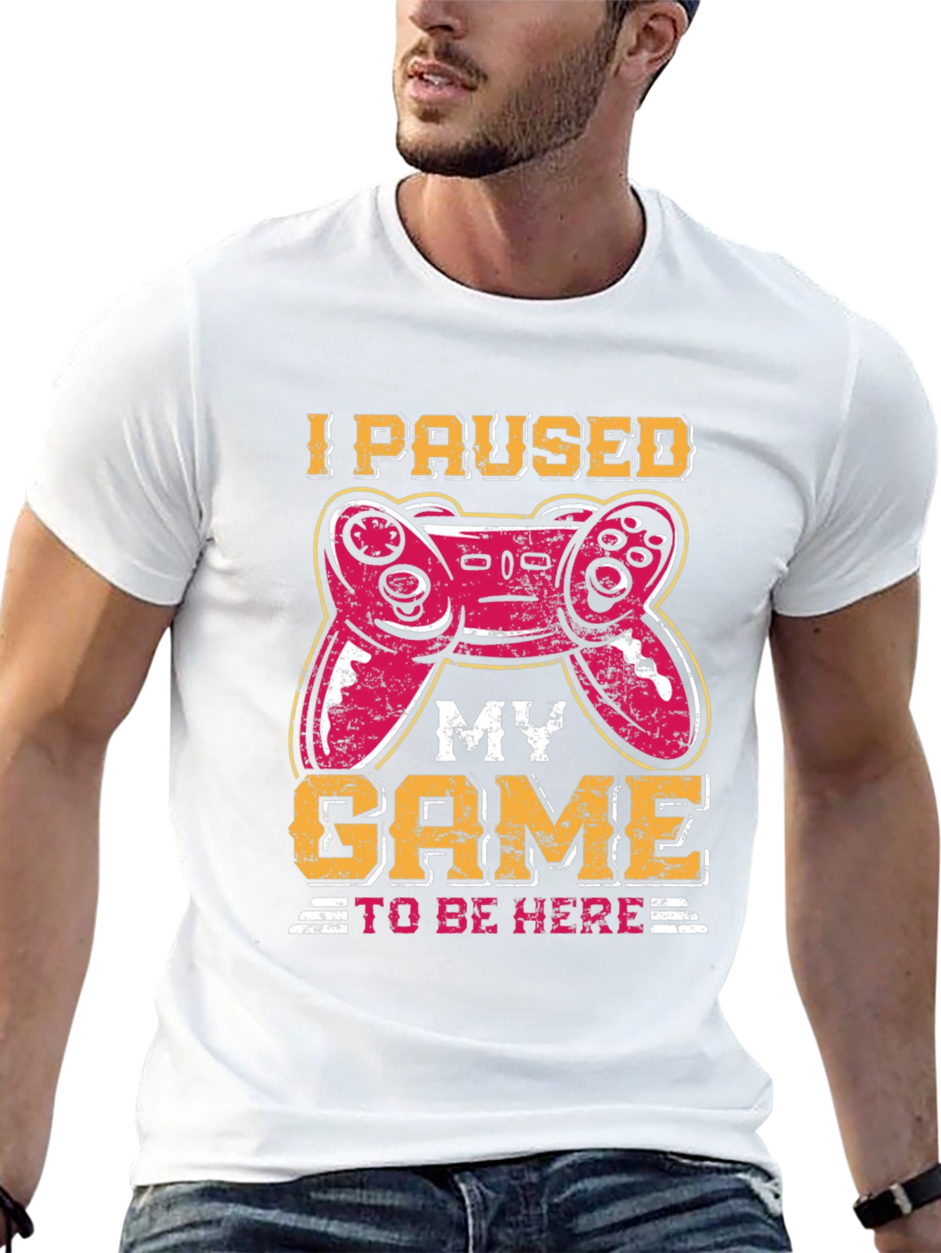 I Paused My Game To Be Here T-Shirt