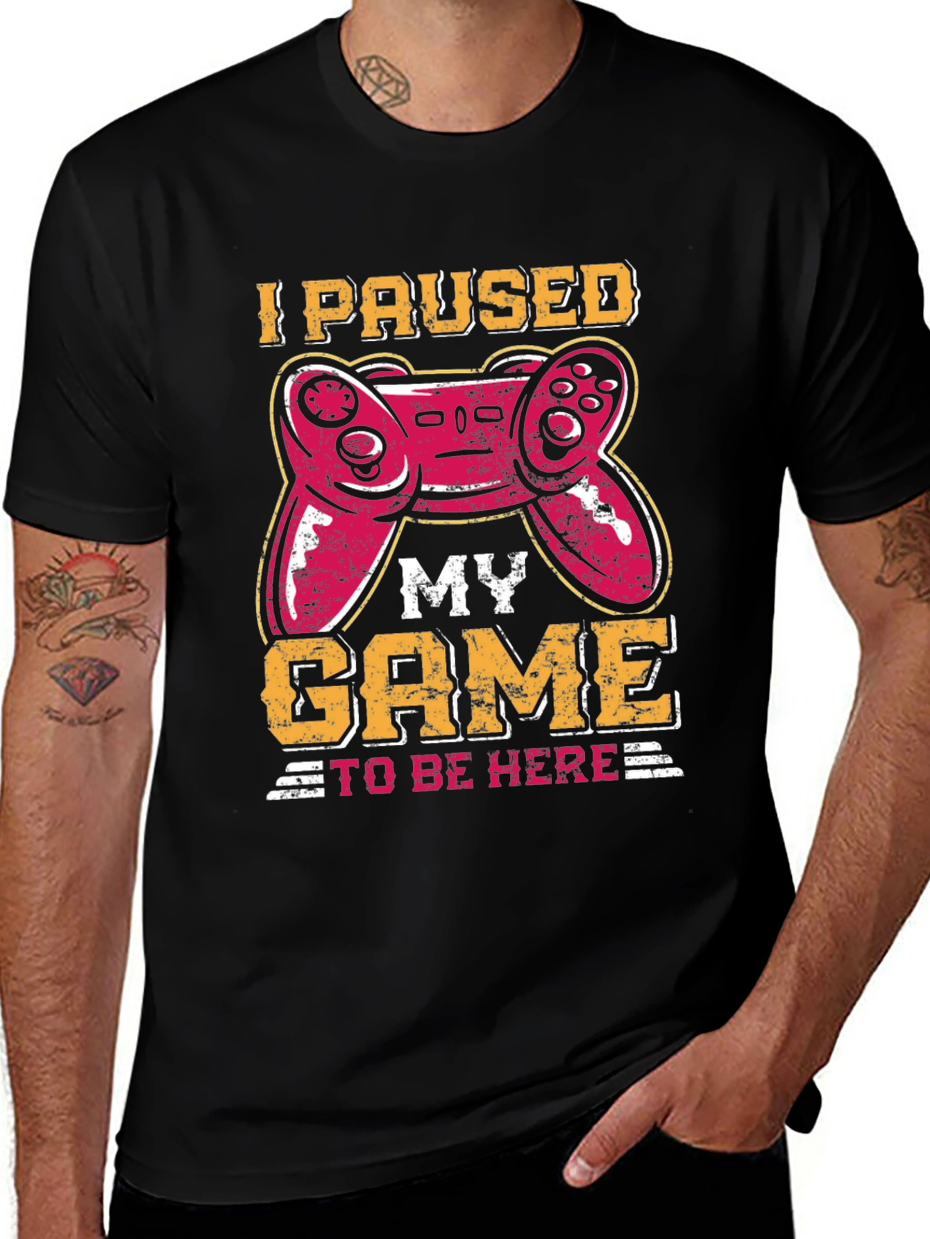 I Paused My Game To Be Here T-Shirt