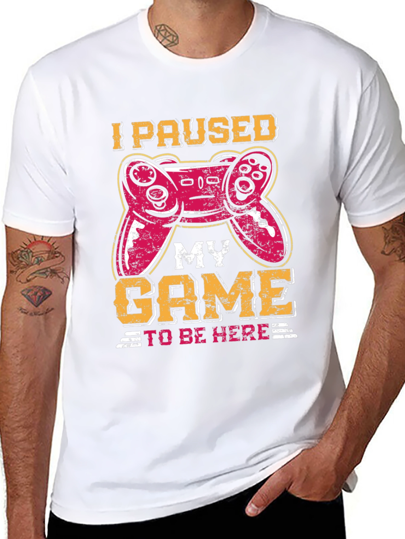 I Paused My Game To Be Here T-Shirt
