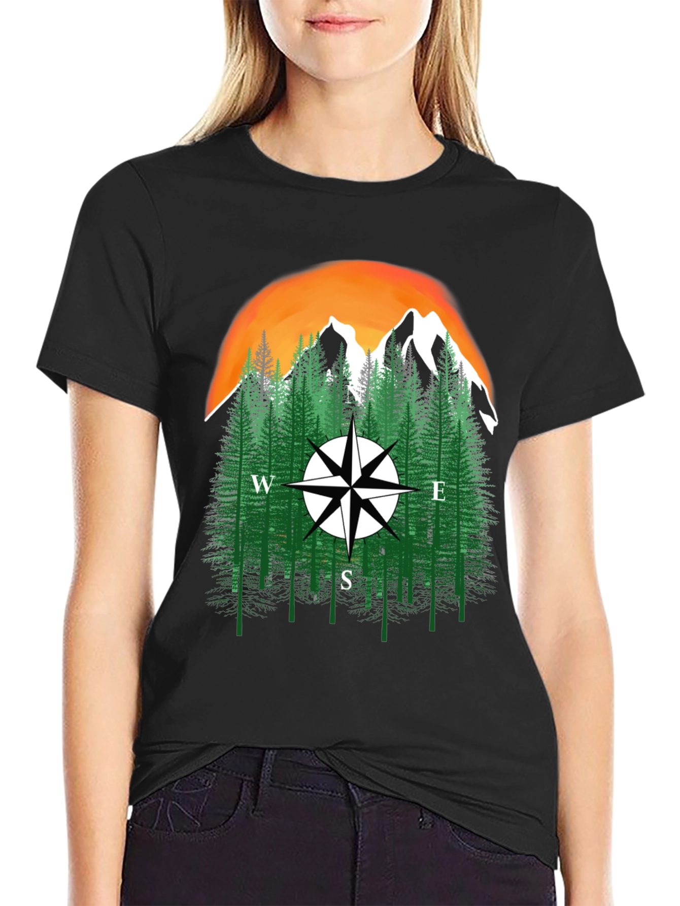 Adventure Compass Graphic Tee