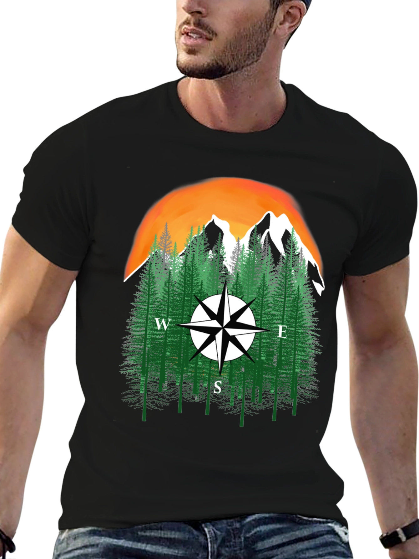 Adventure Compass Graphic Tee