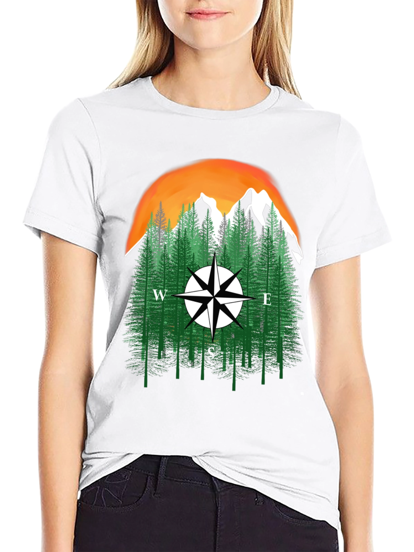 Adventure Compass Graphic Tee