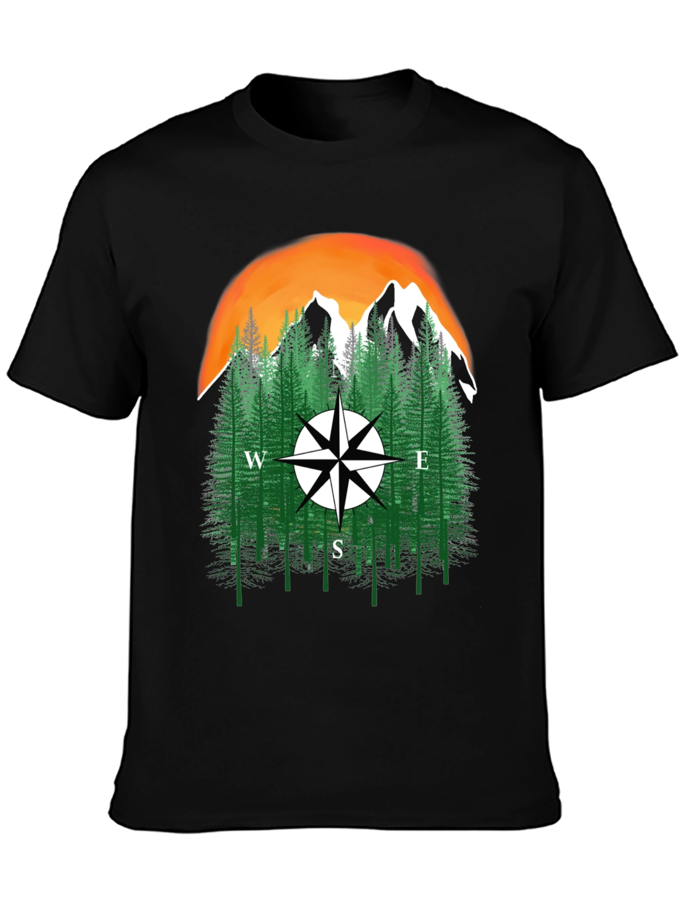 Adventure Compass Graphic Tee