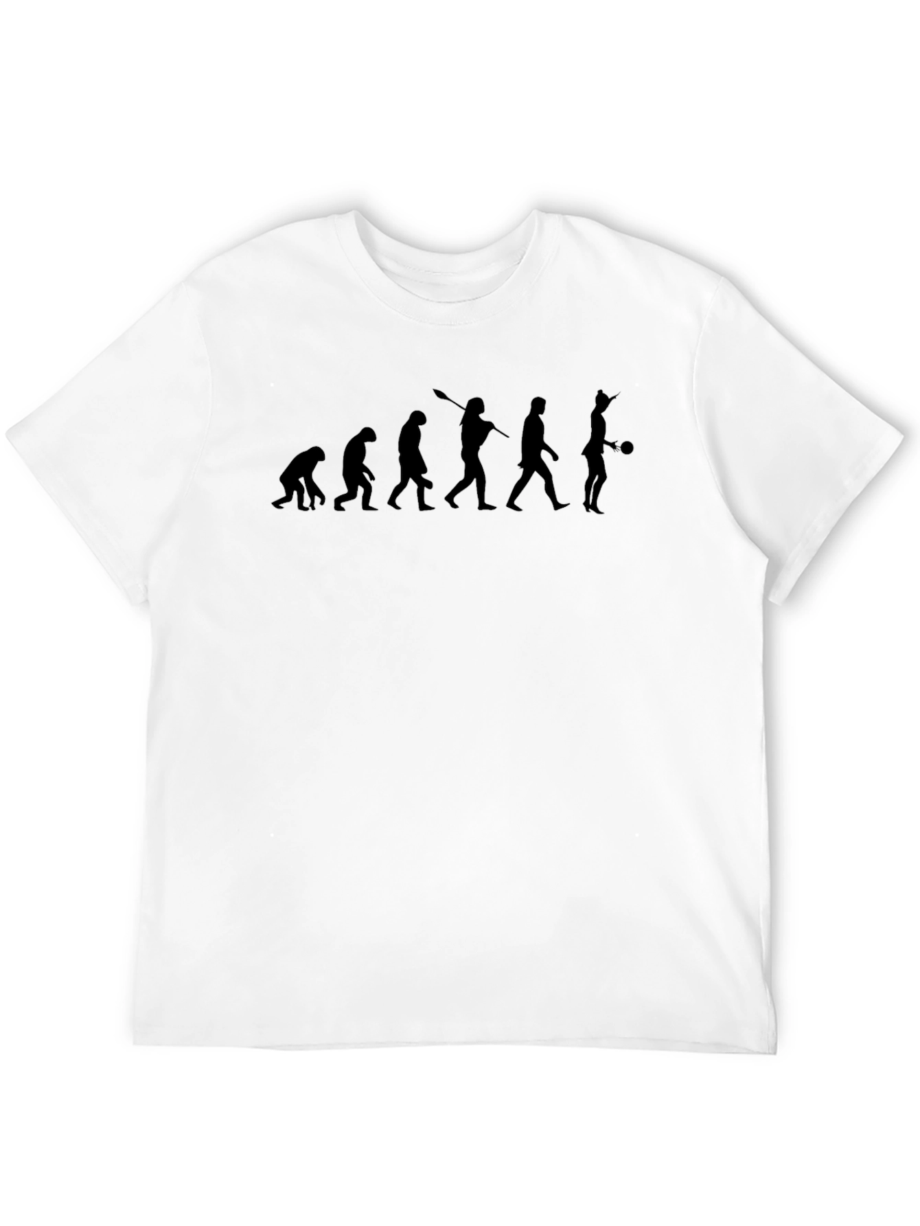 Evolution of Bowling Black T-Shirt