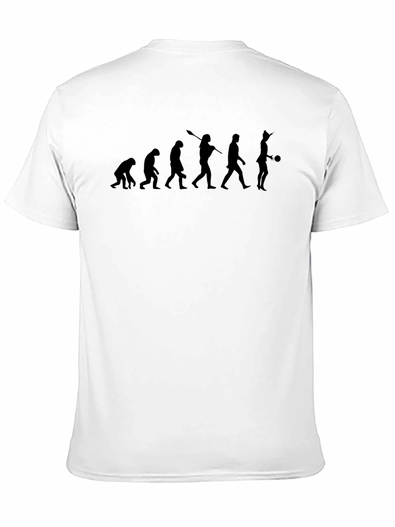 Evolution of Bowling Black T-Shirt
