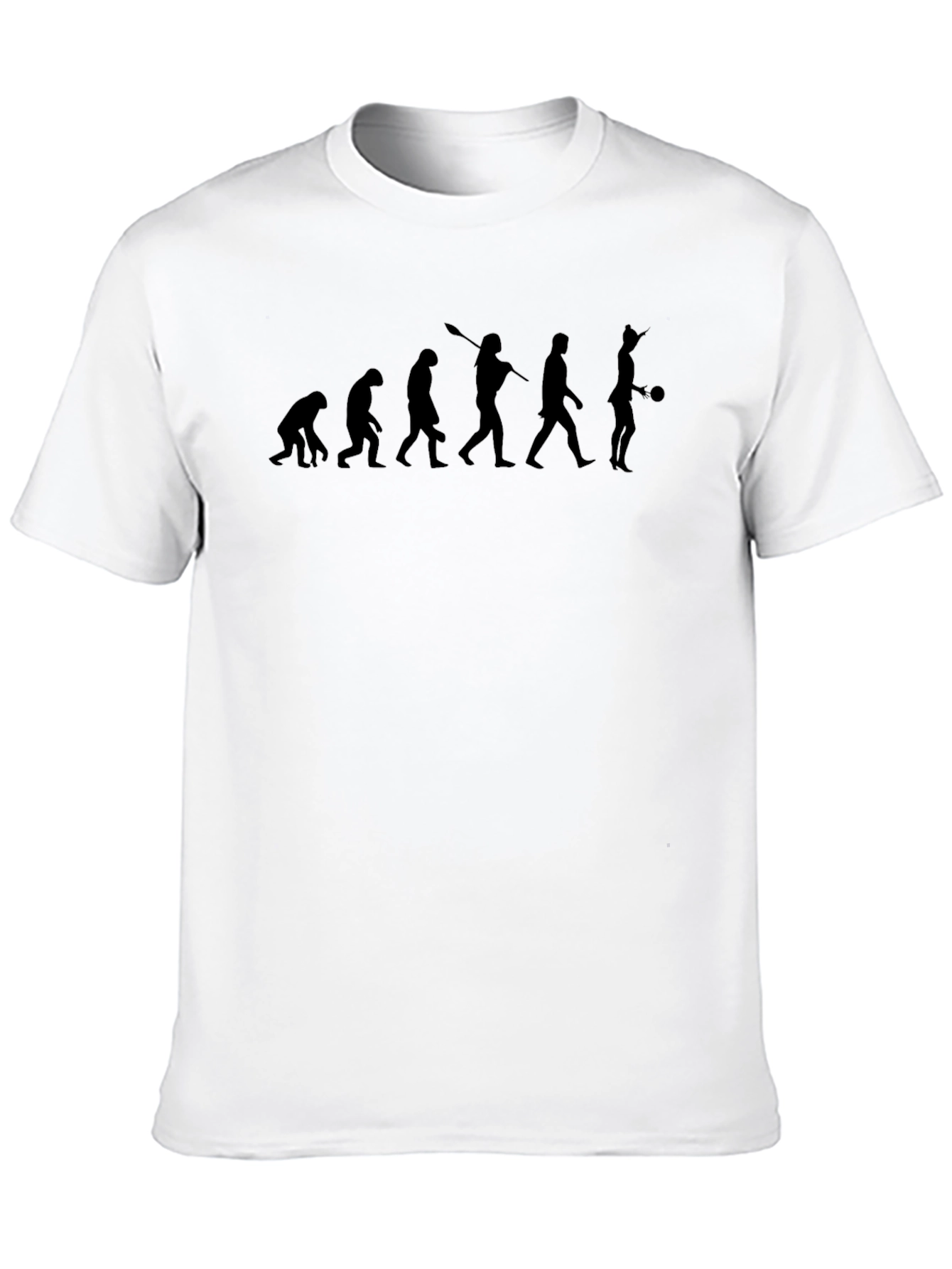 Evolution of Bowling Black T-Shirt