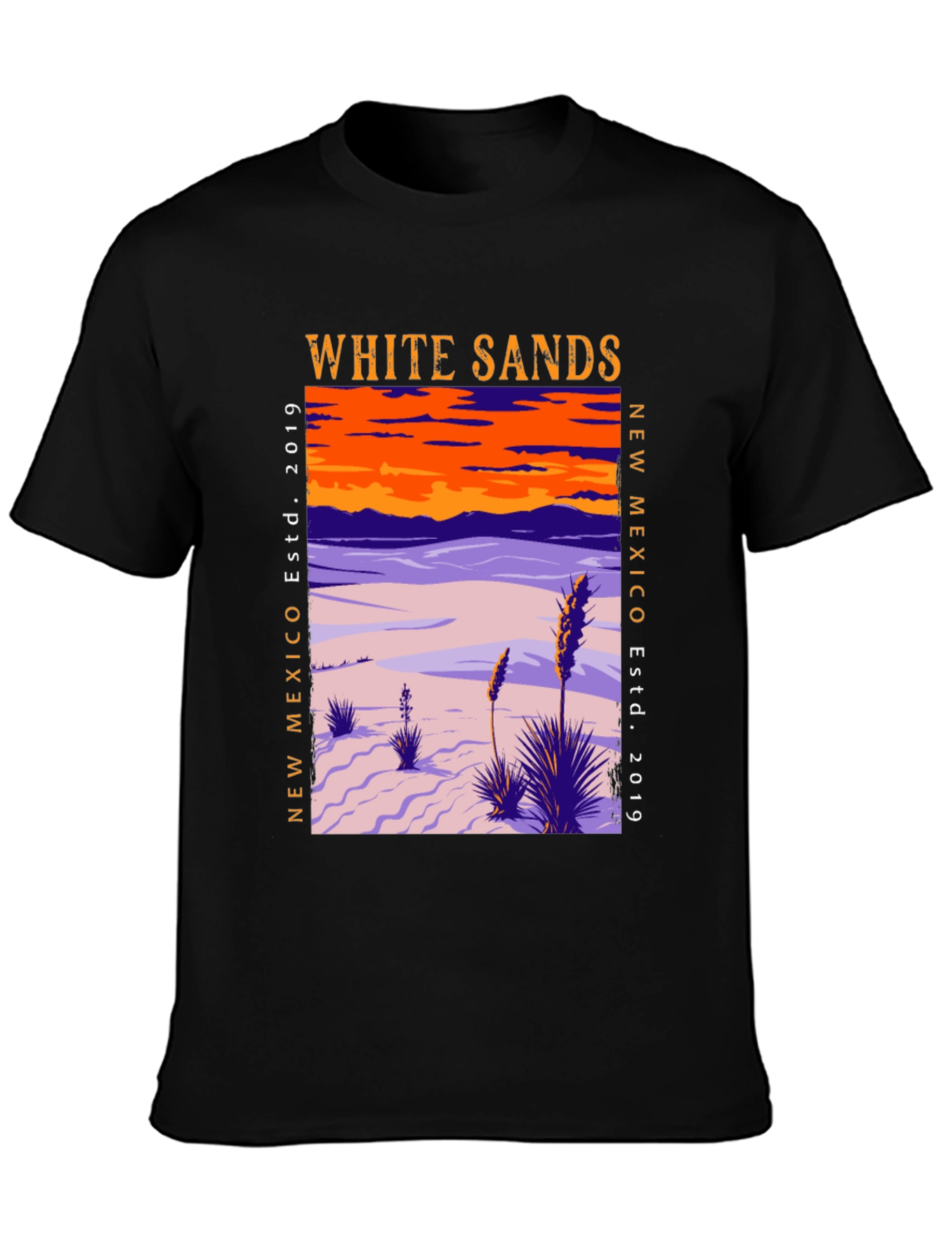 White Sands New Mexico Estd. 2019 Graphic Tee