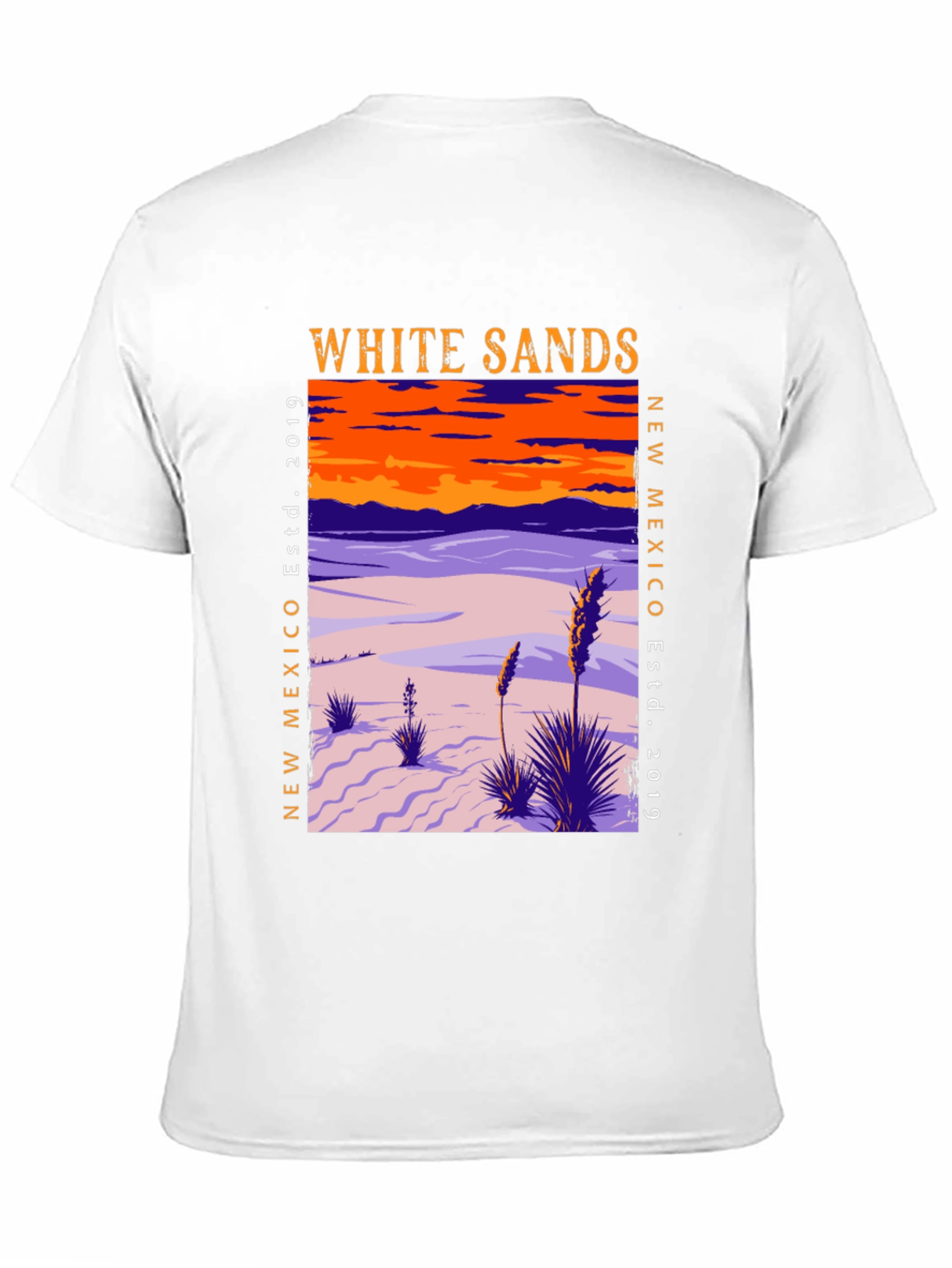 White Sands New Mexico Estd. 2019 Graphic Tee