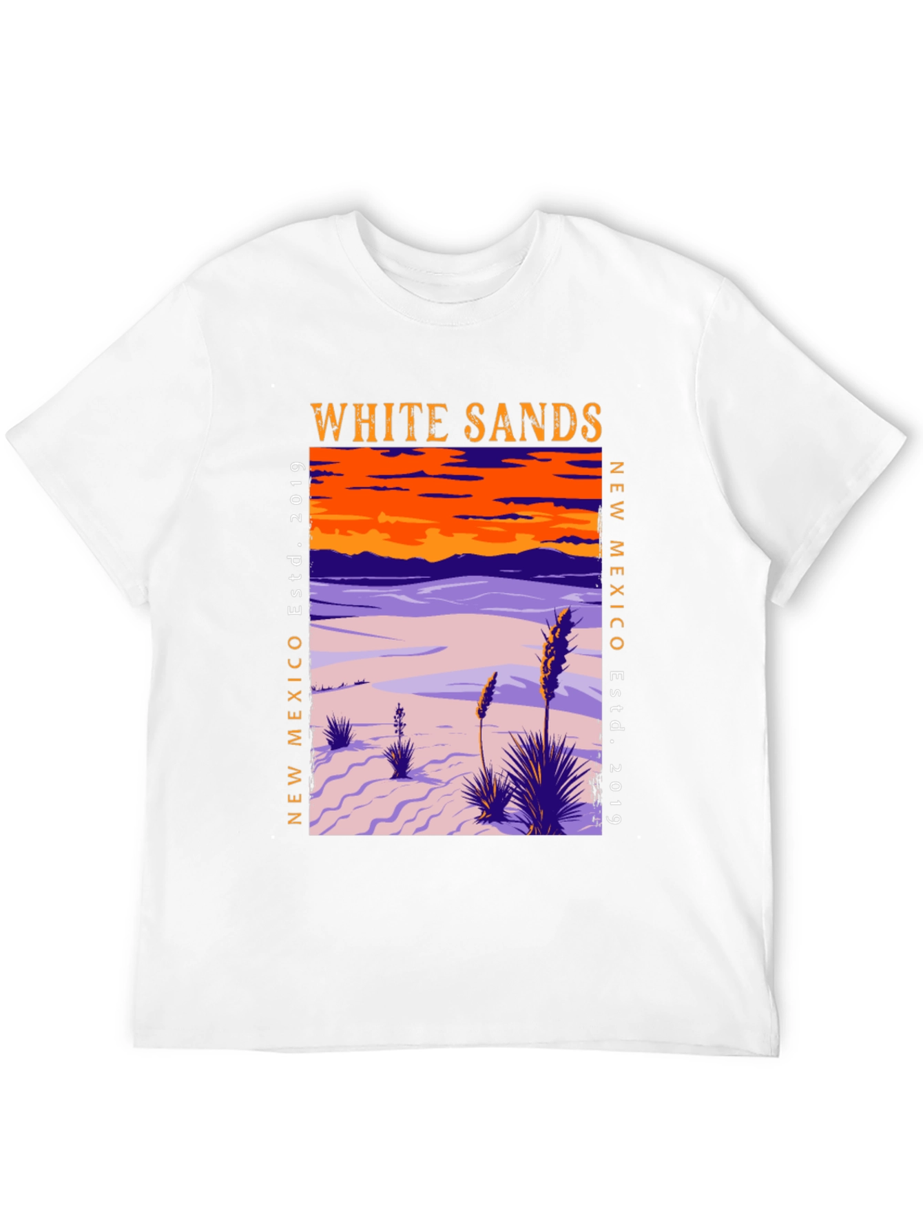 White Sands New Mexico Estd. 2019 Graphic Tee