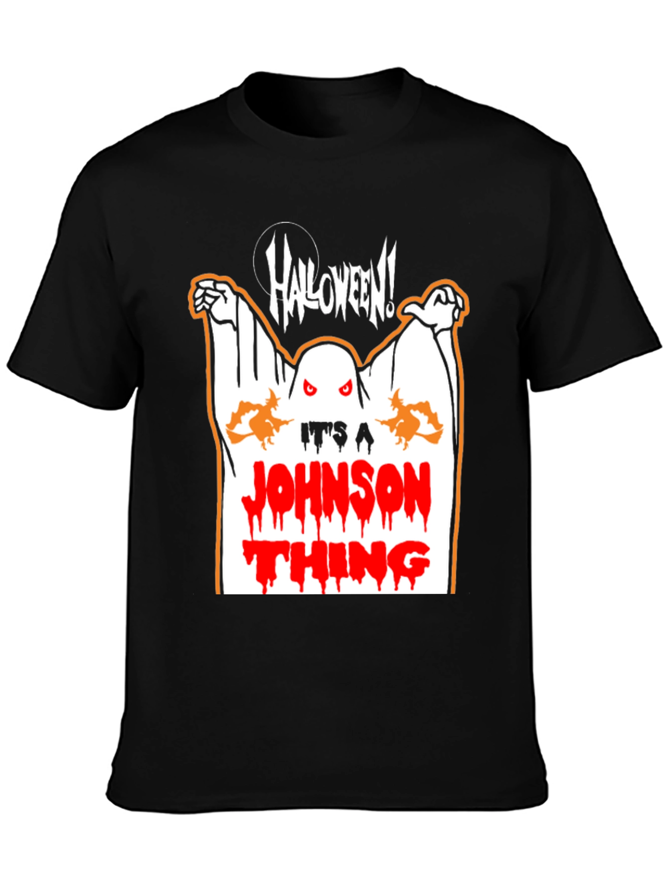 Halloween Ghost T-Shirt - Its A Johnson Thing