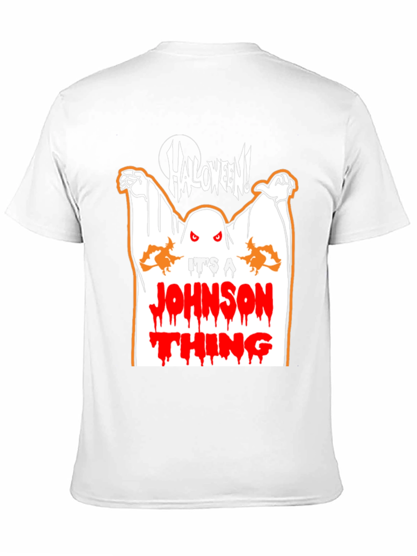 Halloween Ghost T-Shirt - Its A Johnson Thing
