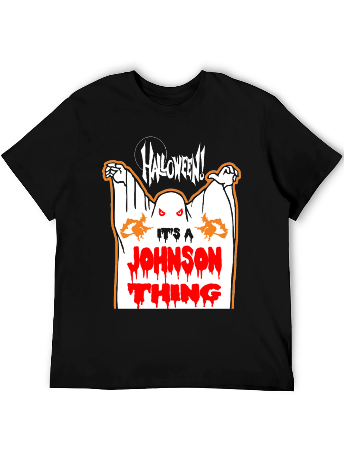Halloween Ghost T-Shirt - Its A Johnson Thing