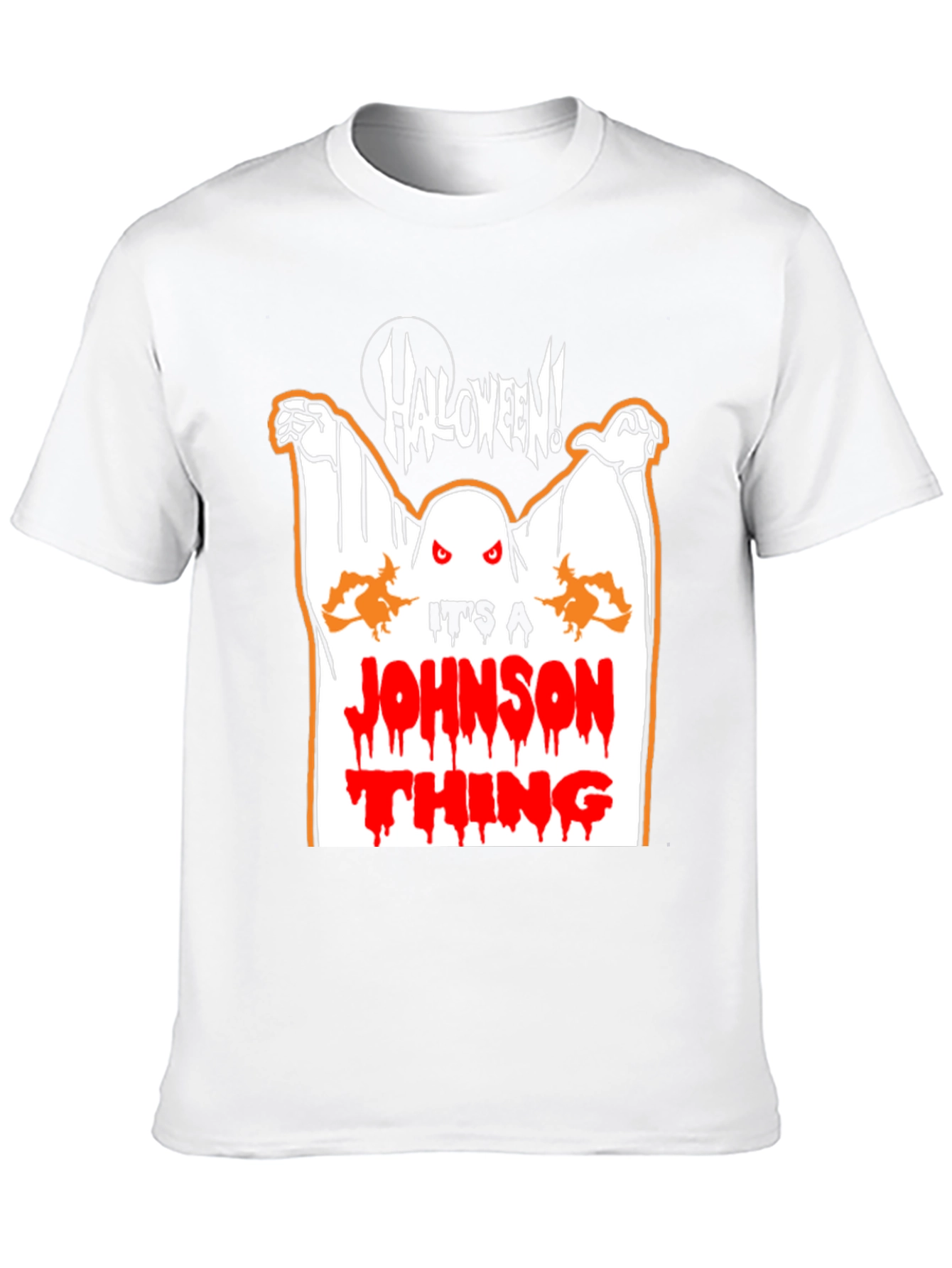Halloween Ghost T-Shirt - Its A Johnson Thing