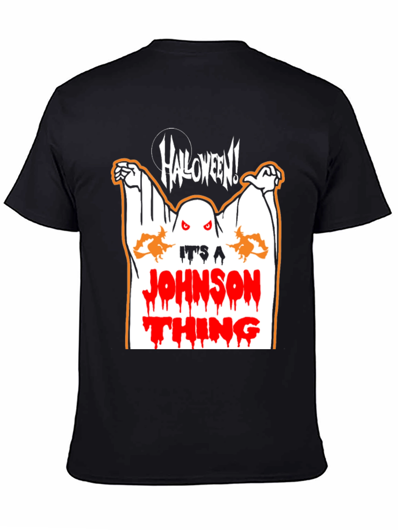 Halloween Ghost T-Shirt - Its A Johnson Thing