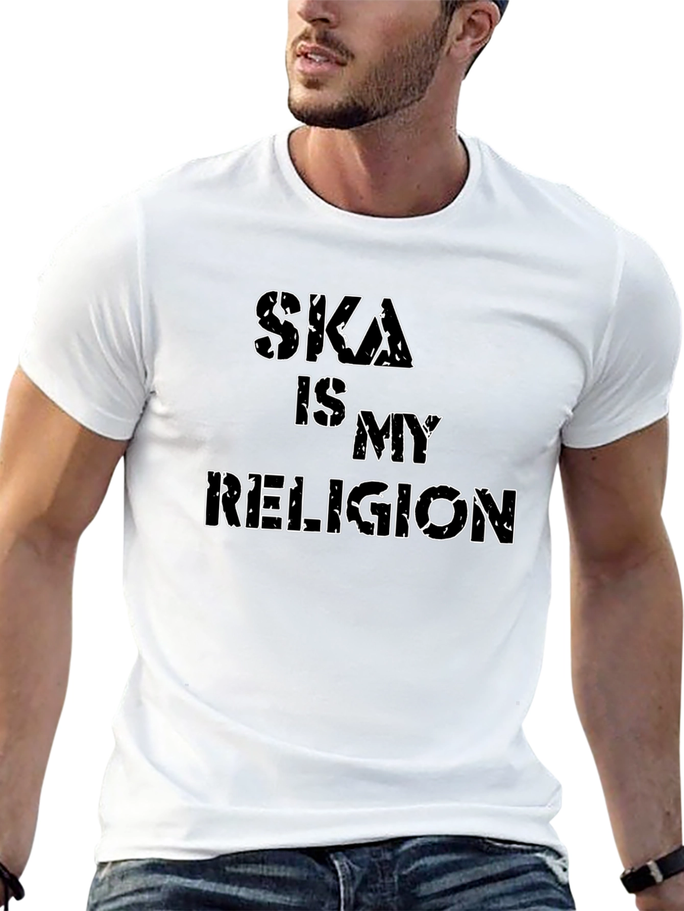 Ska Is My Religion Black Graphic Tee