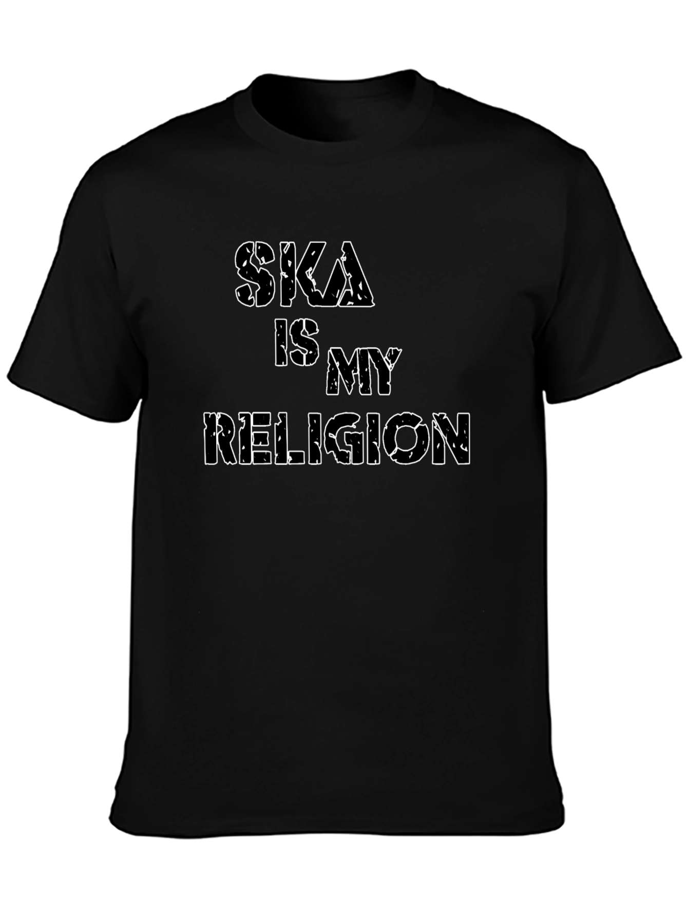 Ska Is My Religion Black Graphic Tee