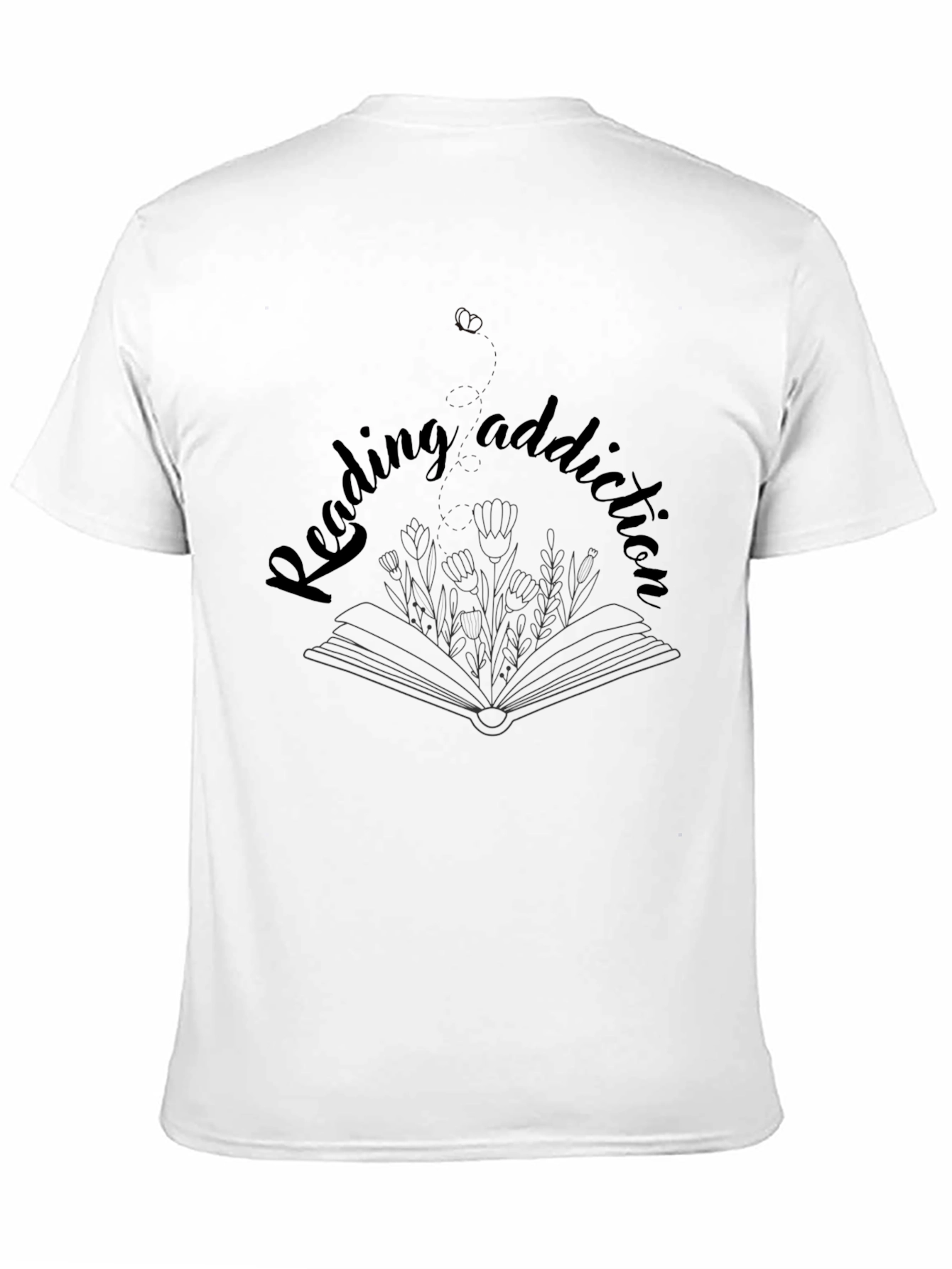 Reading Addiction Graphic Tee