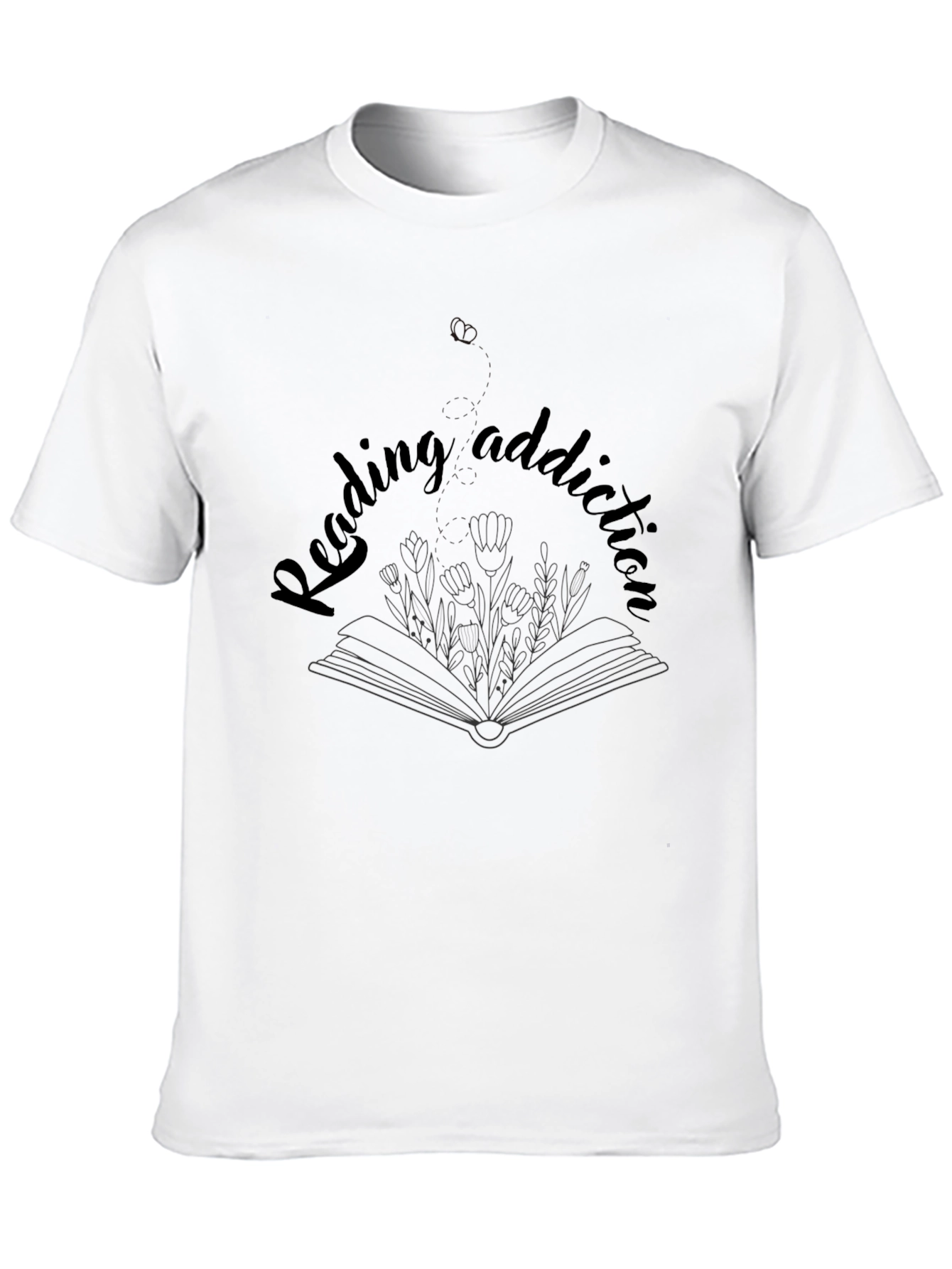 Reading Addiction Graphic Tee