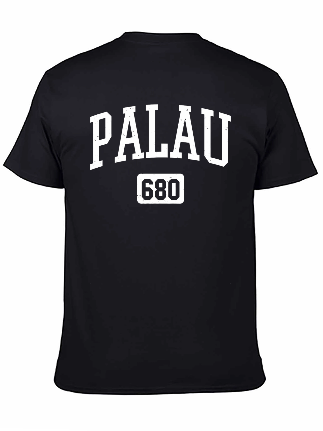 Palau 680 T-Shirt - Black Graphic Tee