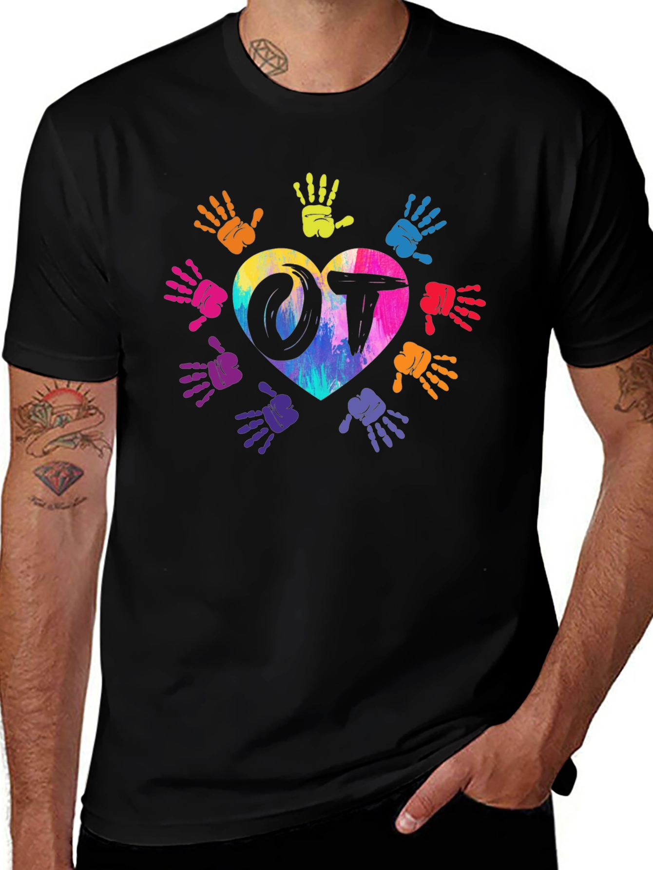 Occupational Therapy Heart Hands T-Shirt