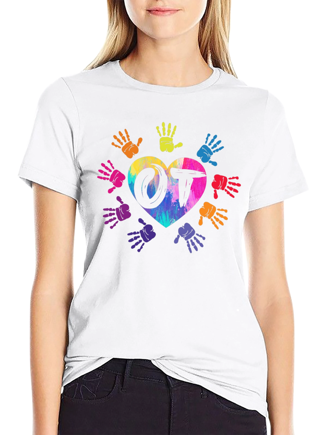 Occupational Therapy Heart Hands T-Shirt