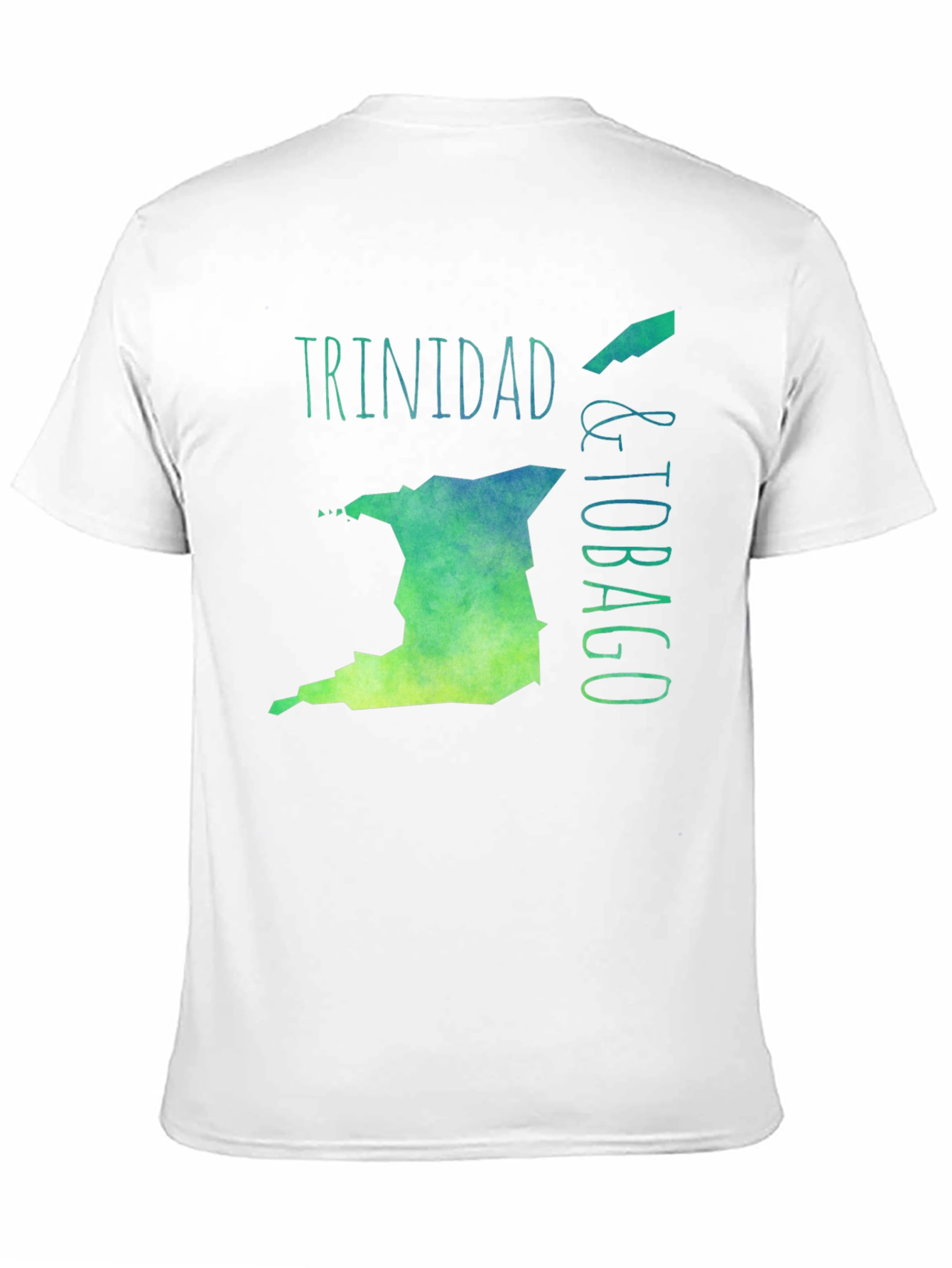 Trinidad & Tobago Map T-Shirt - Caribbean Pride Tee
