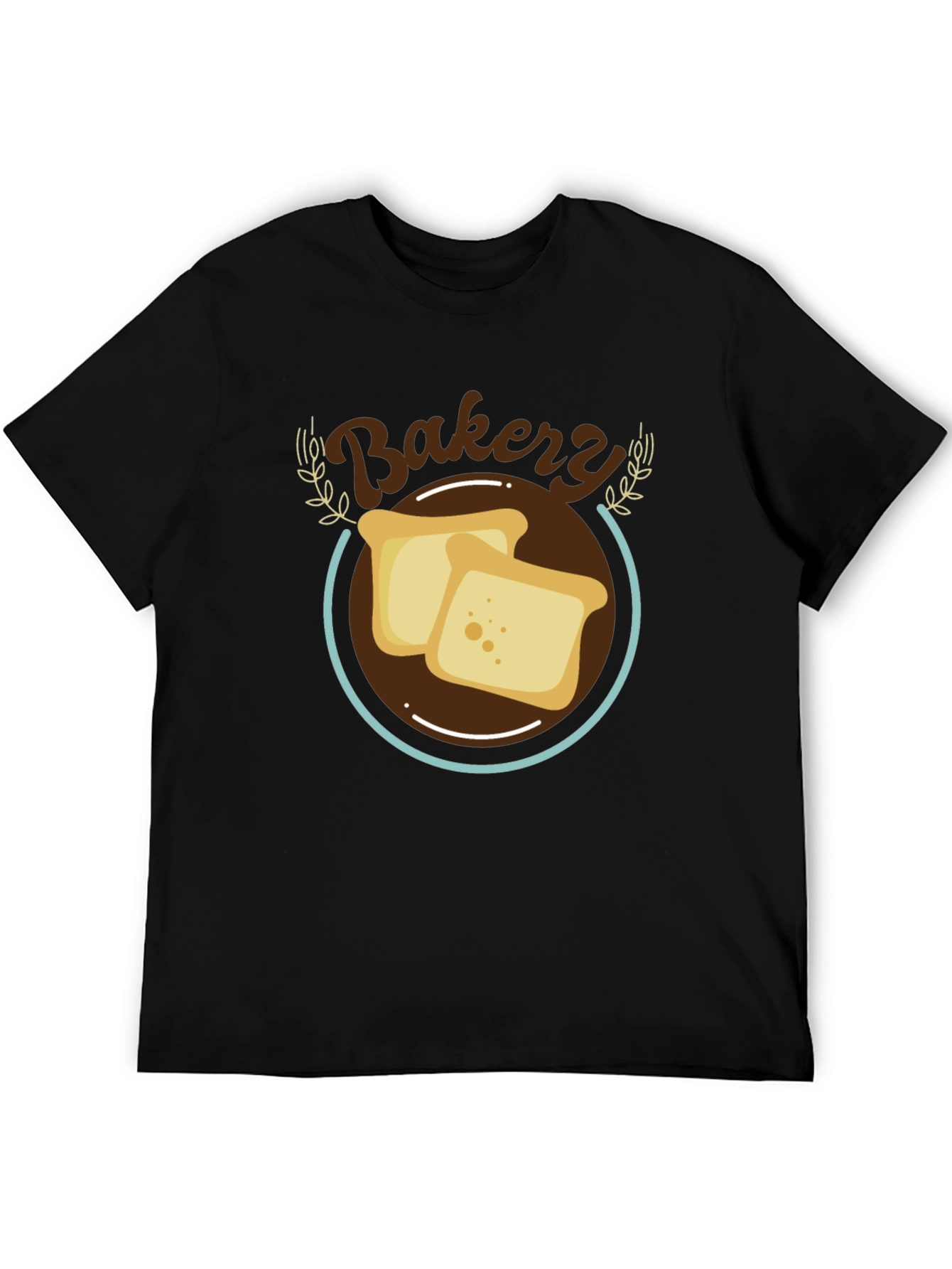 Bakery Toast Graphic T-Shirt - Casual Comfort