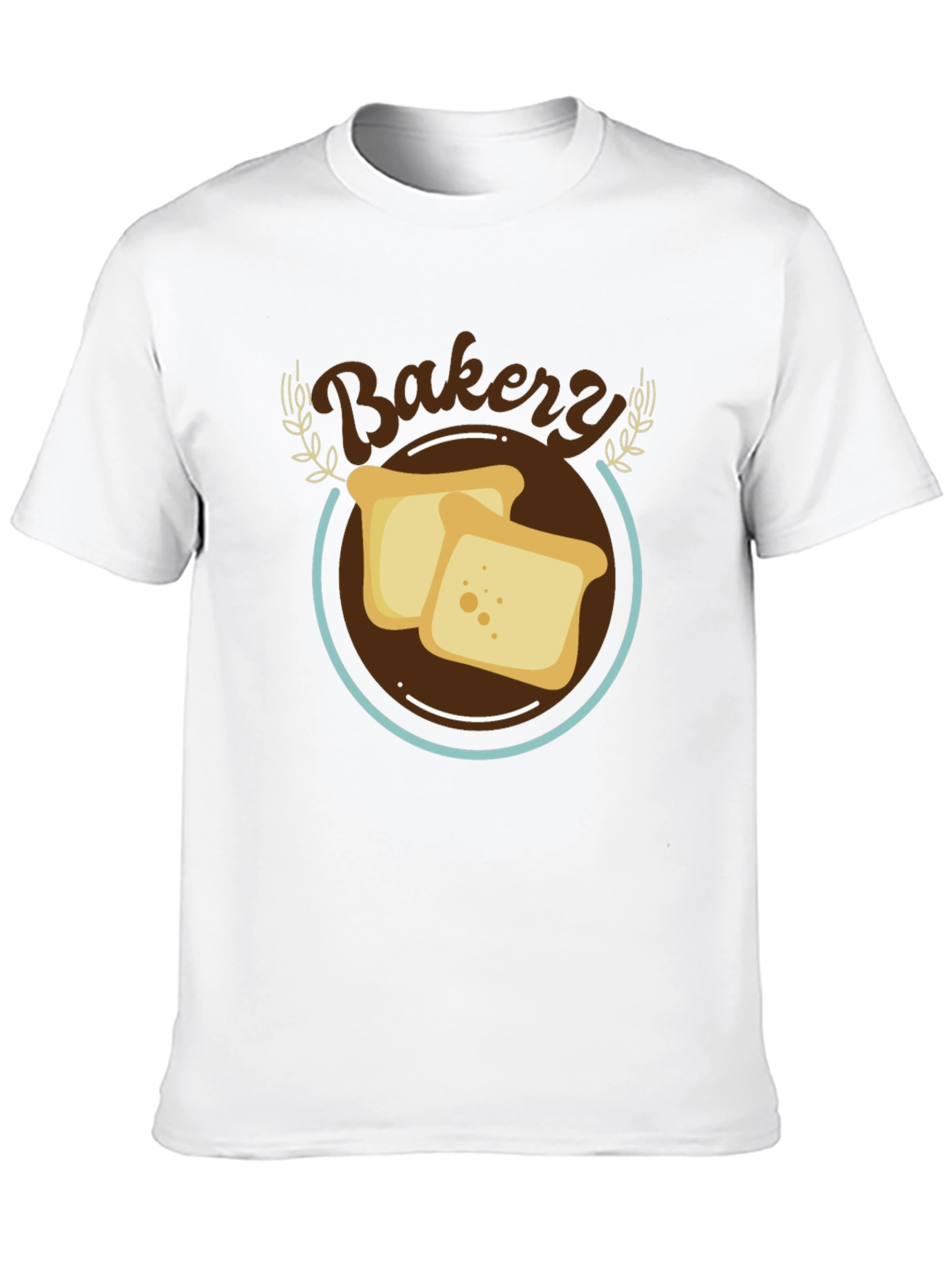 Bakery Toast Graphic T-Shirt - Casual Comfort