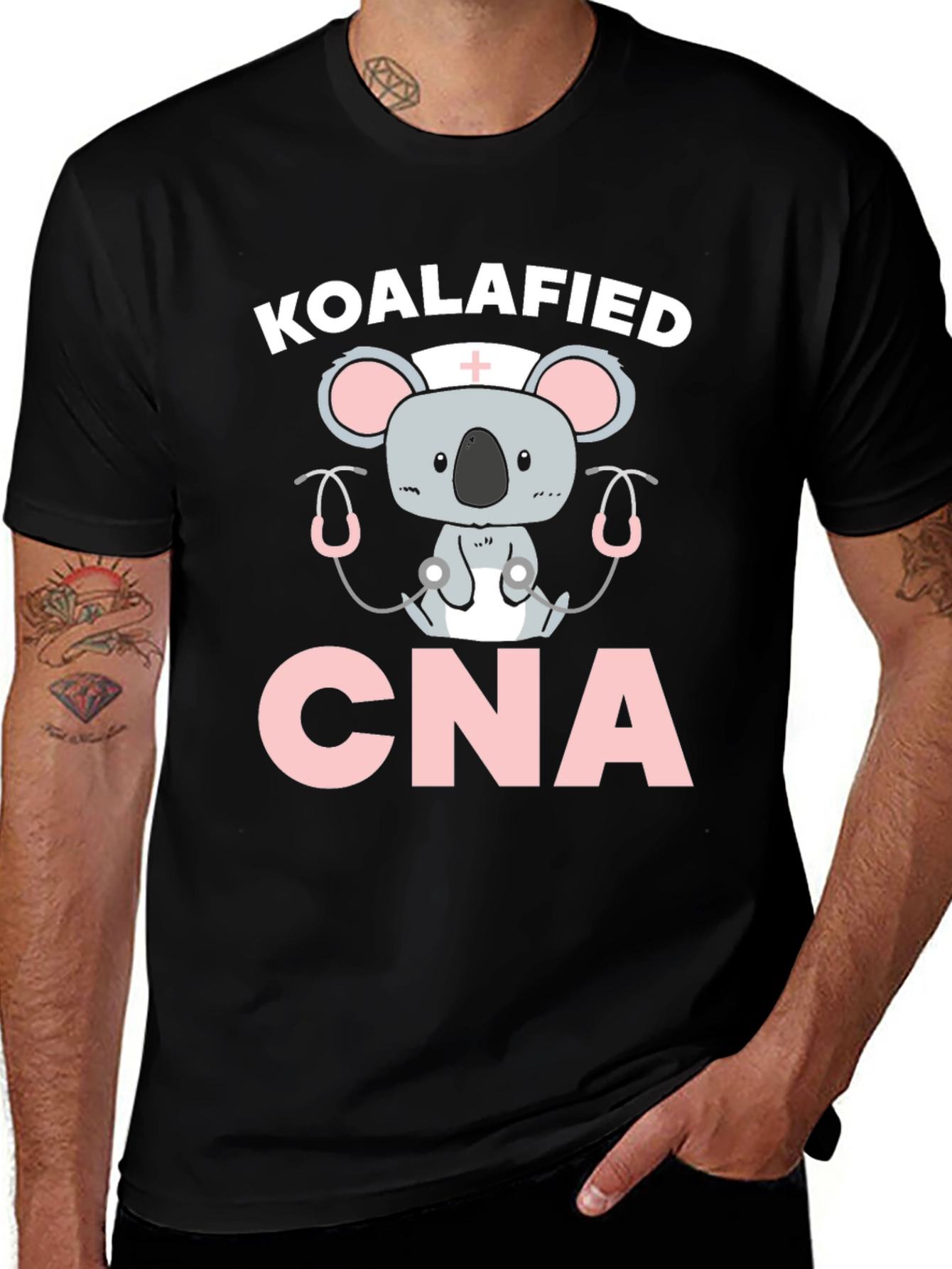 Koalafied CNA Graphic Tee - Certified Nursing Assistant