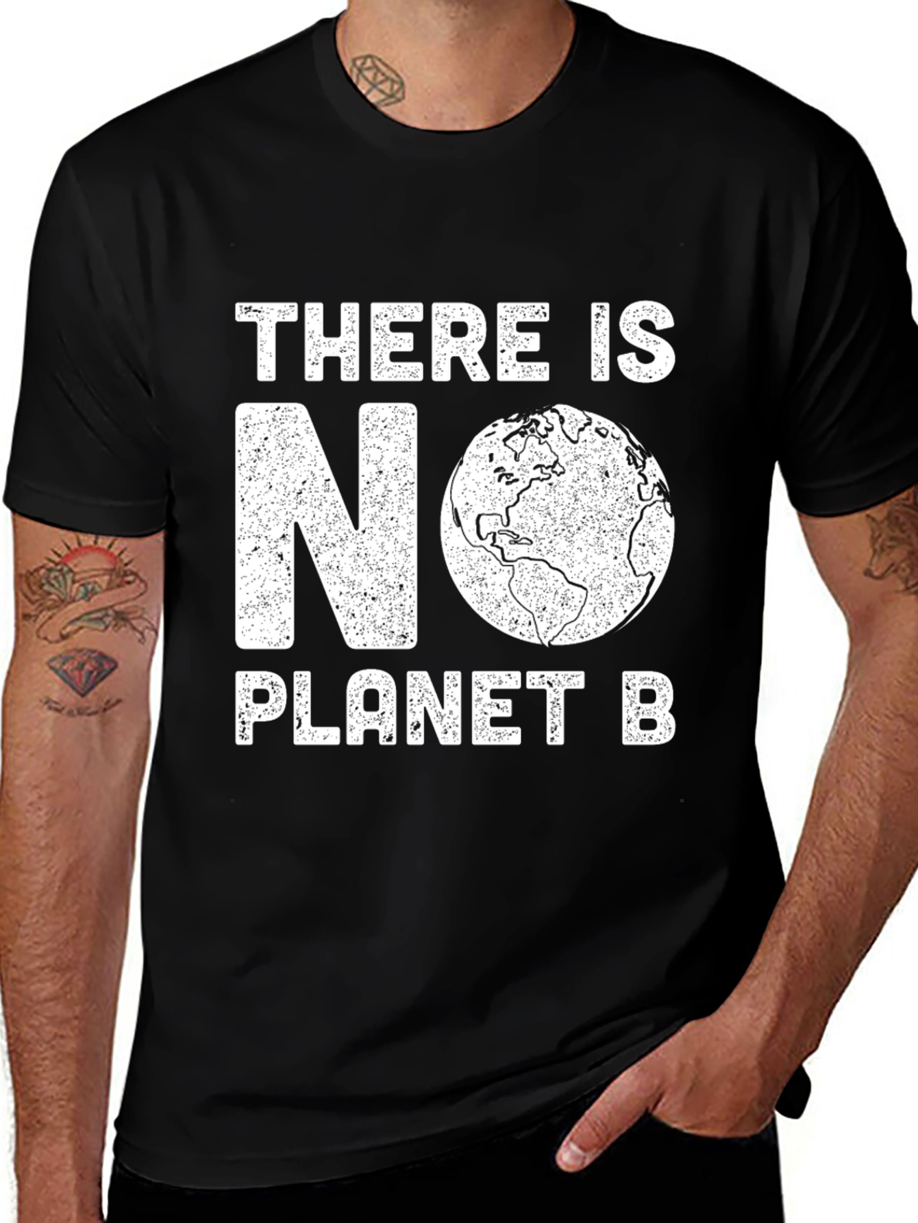 There is No Planet B Graphic Tee - Black