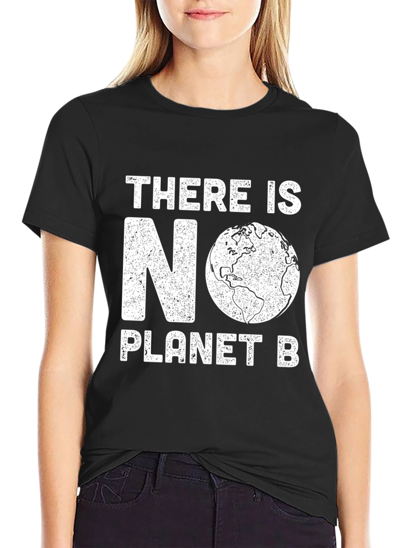 There is No Planet B Graphic Tee - Black