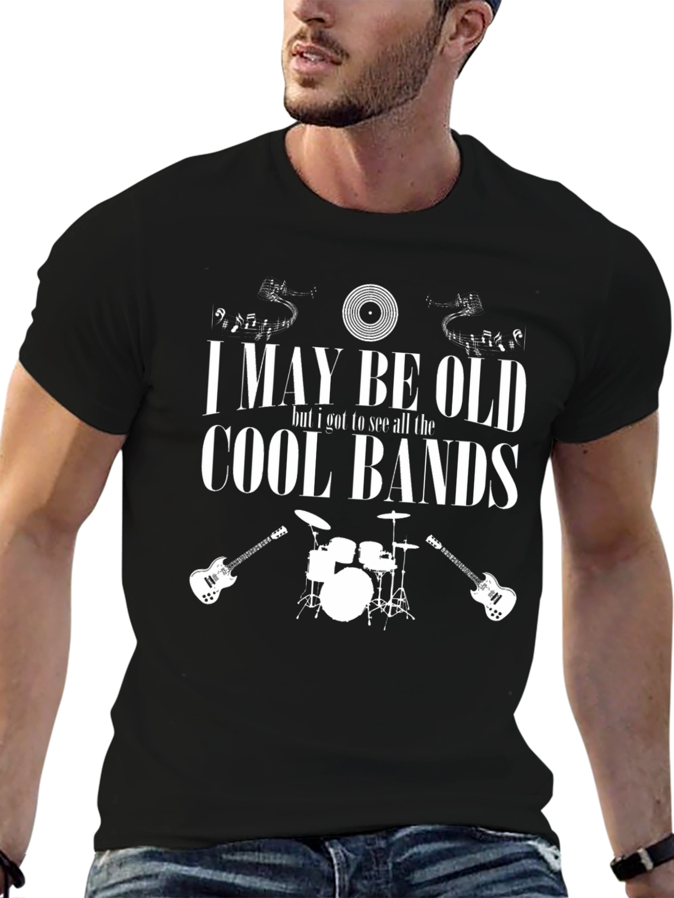 Cool Bands Graphic T-Shirt