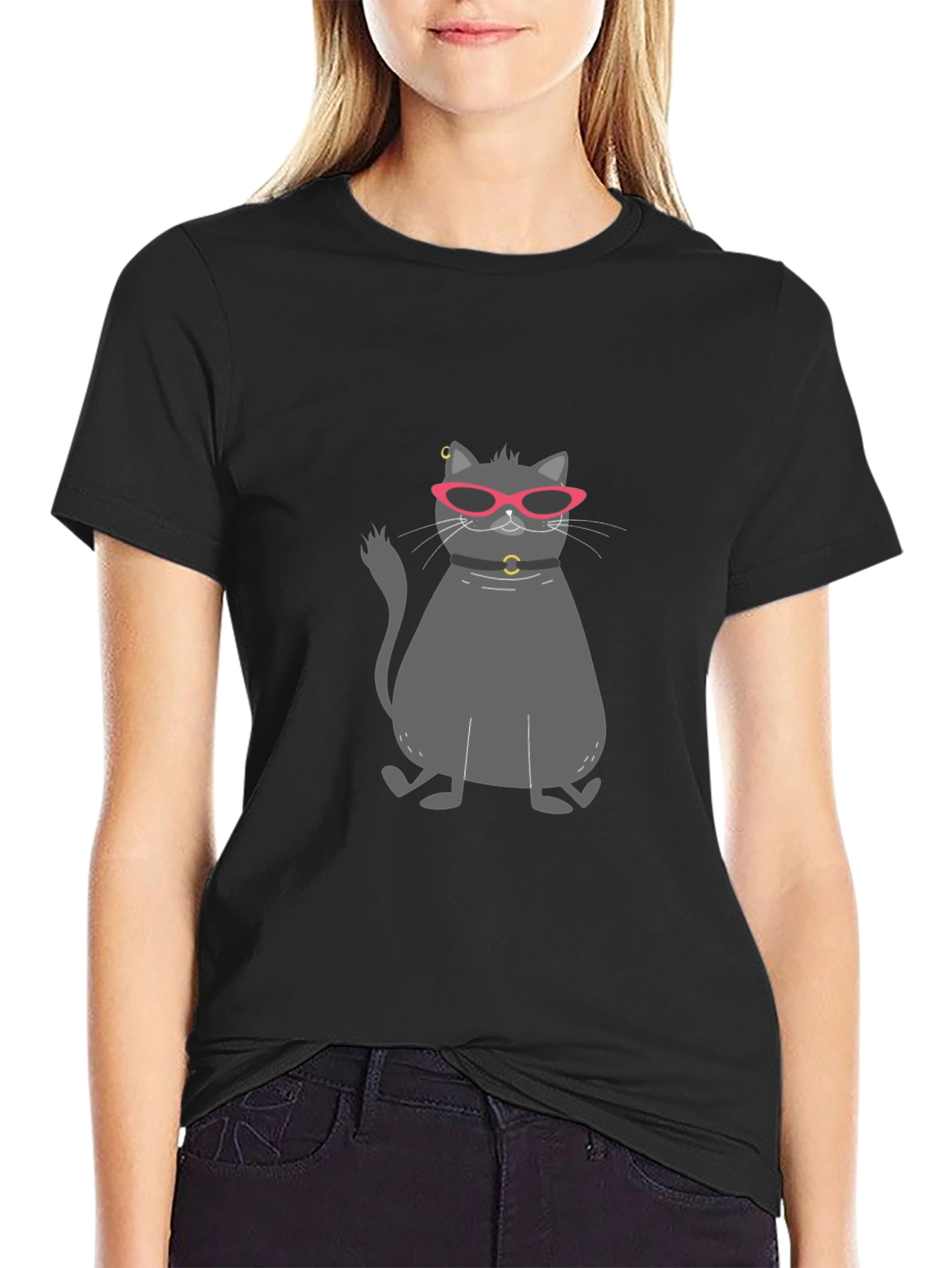 Cool Cat Tee: Stylish Graphic T-Shirt