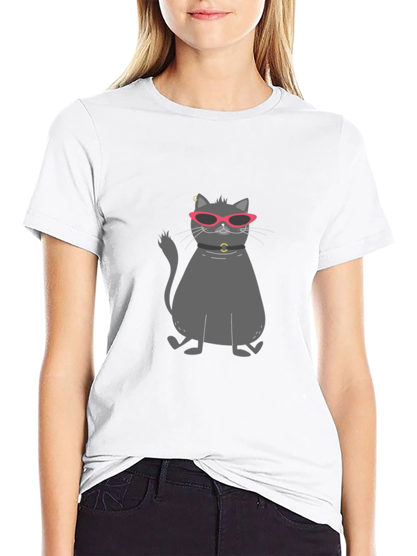 Cool Cat Tee: Stylish Graphic T-Shirt