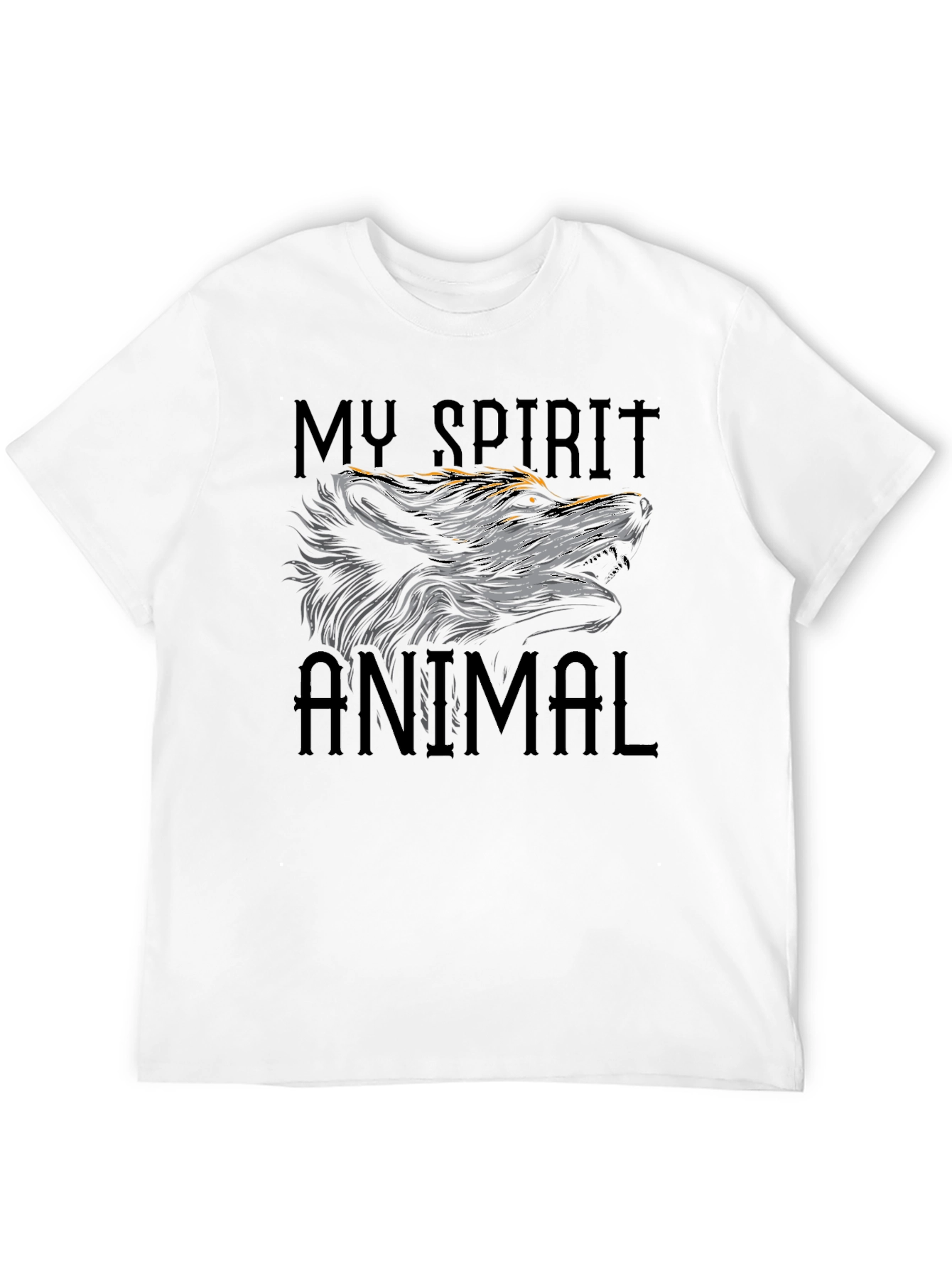 My Spirit Animal Graphic T-Shirt Black
