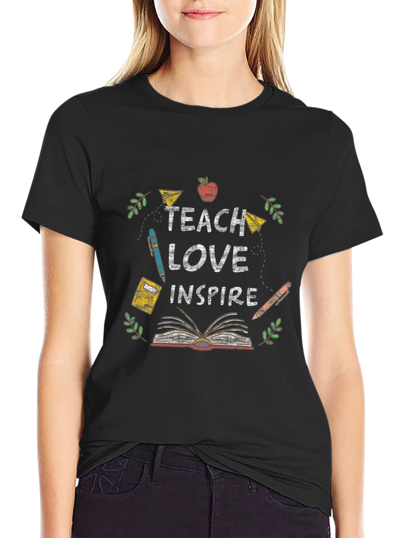 Teach Love Inspire Teacher T-Shirt