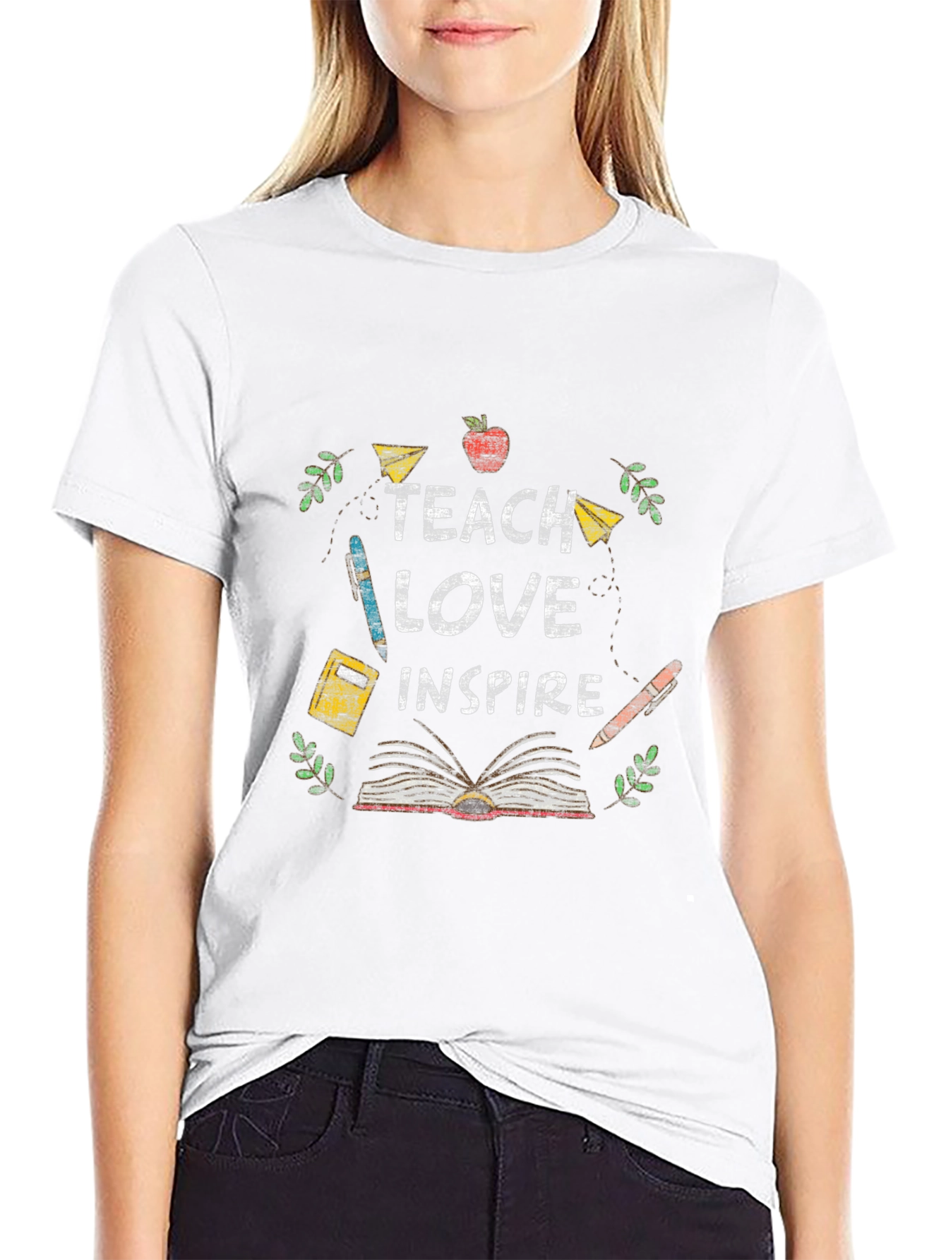Teach Love Inspire Teacher T-Shirt