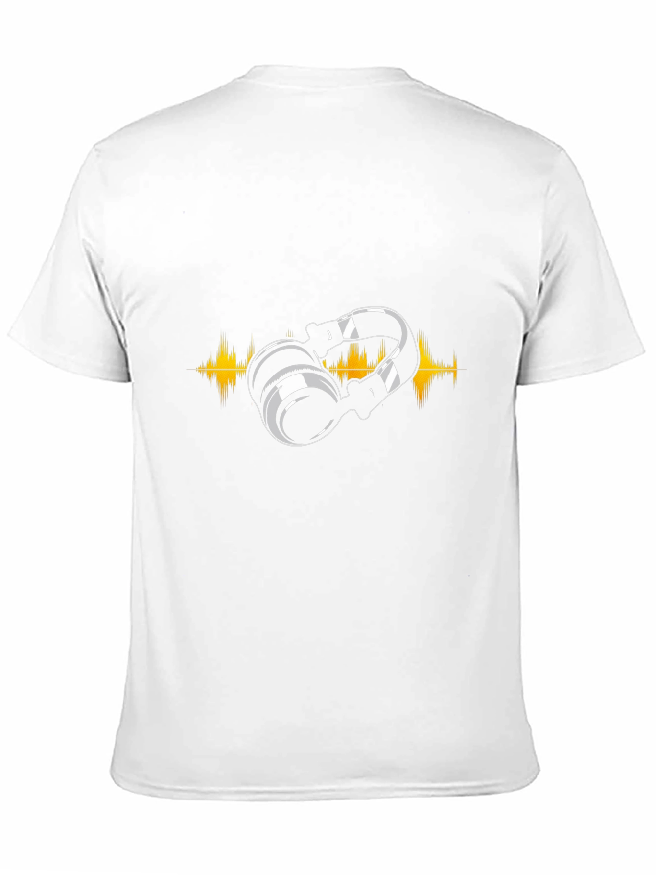 Cool Headphones Graphic Tee - Black