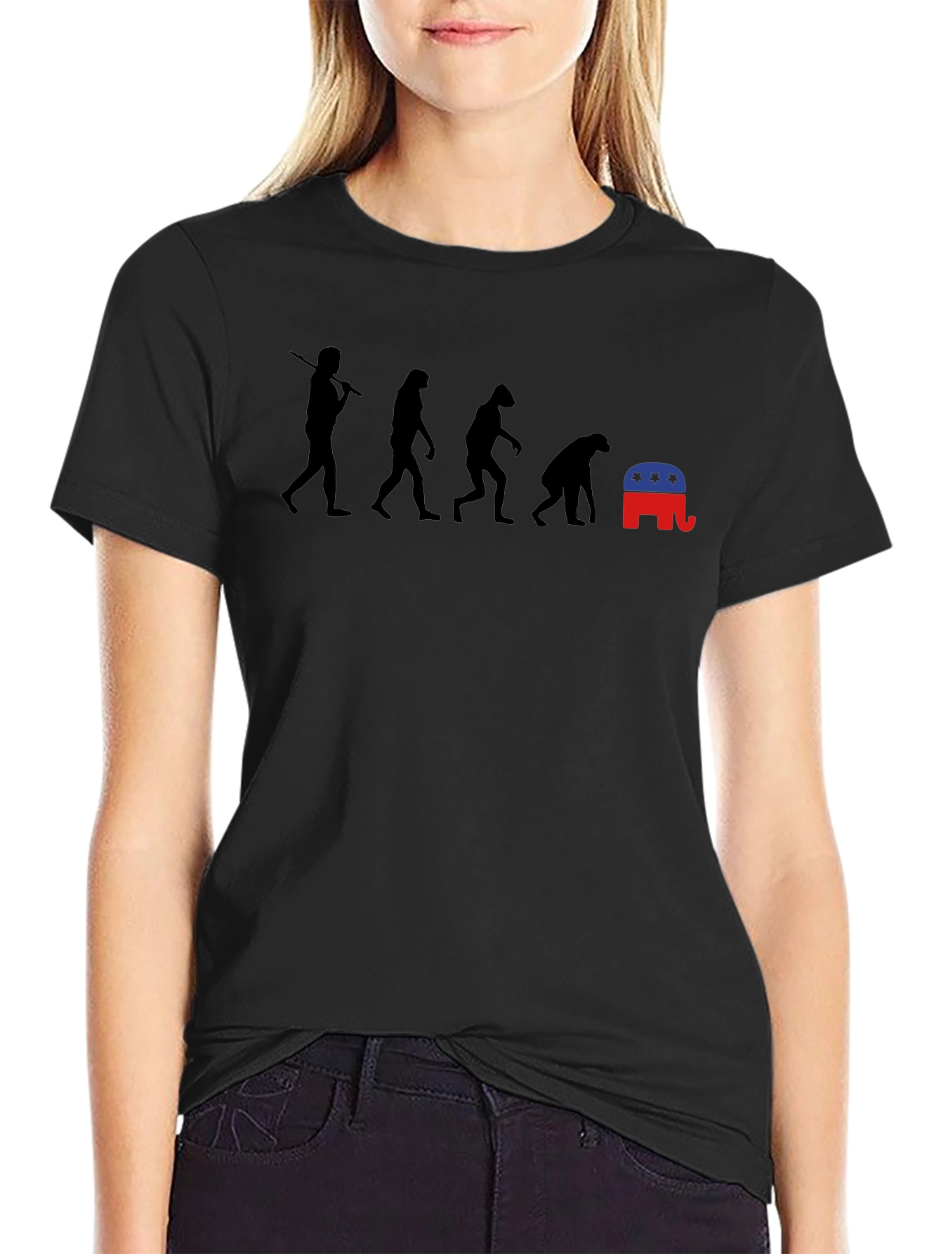 Evolution of Man Republican T-Shirt