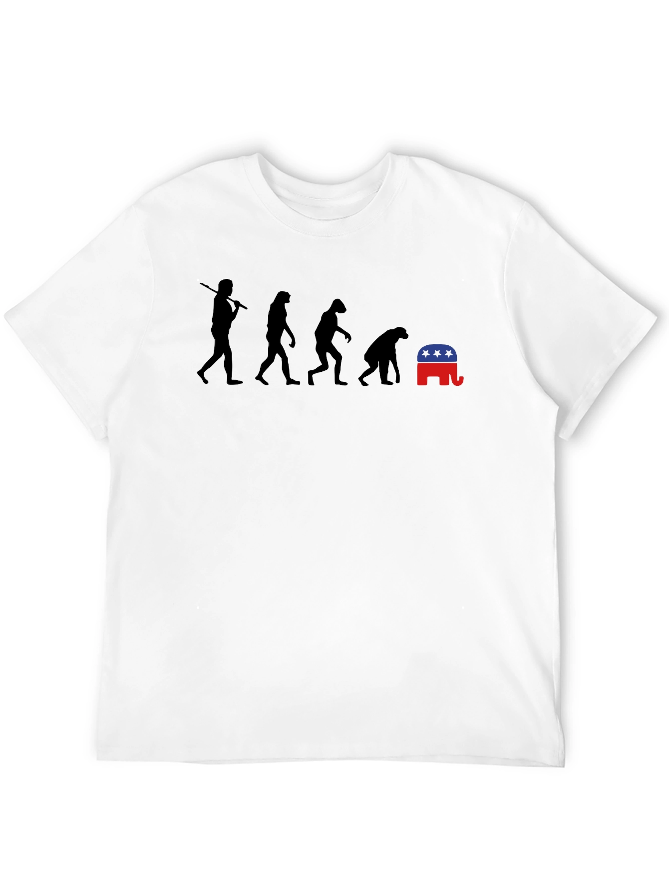Evolution of Man Republican T-Shirt