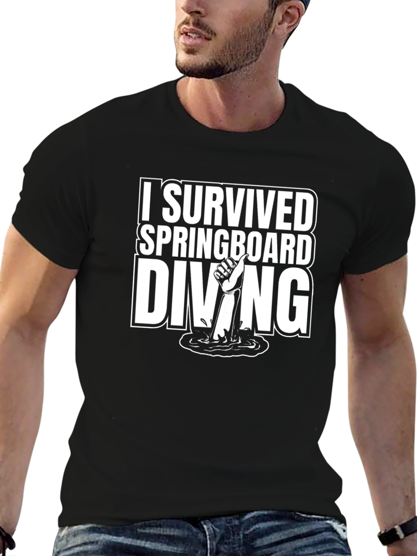 I Survived Springboard Diving T-Shirt